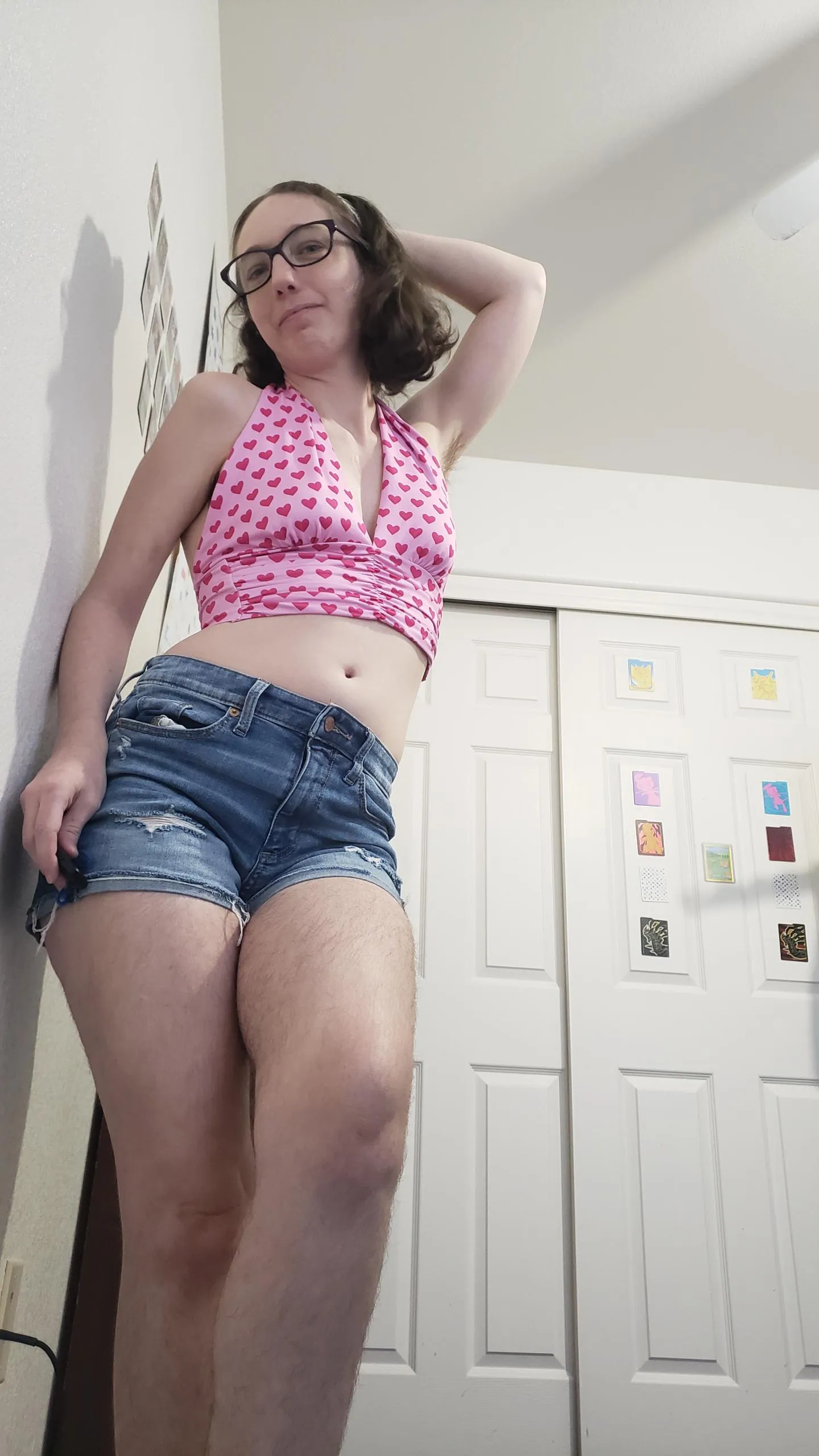 Just a hot babe showing off her latest thrifted outfit sketchylady OnlyFans