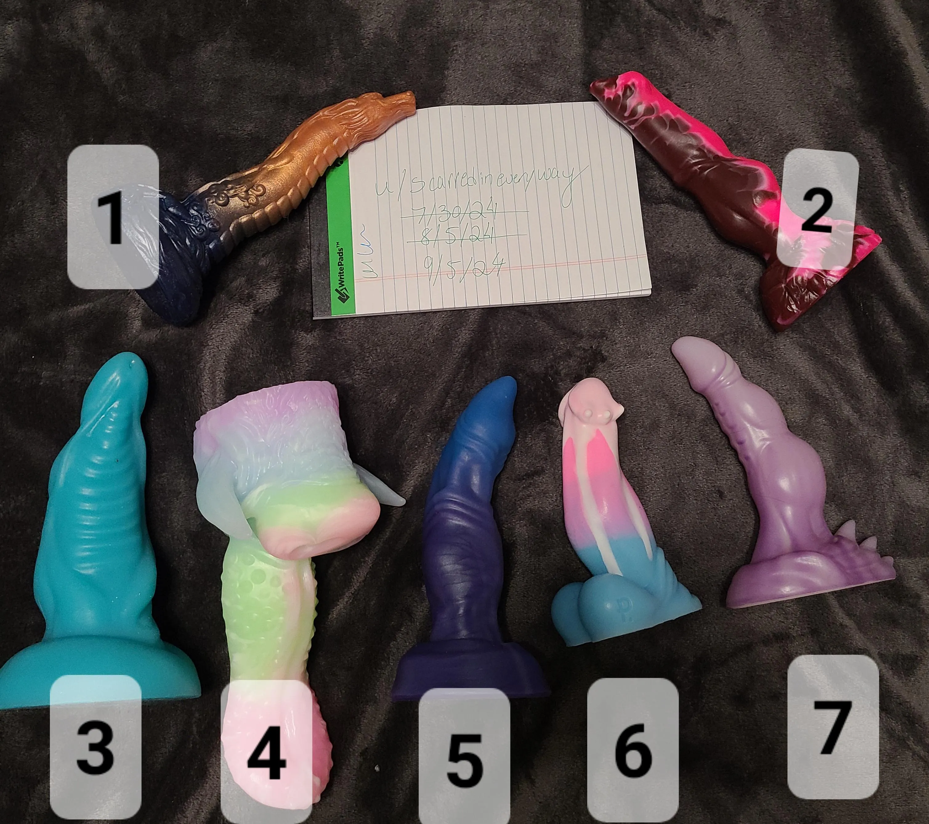 7 toys for sale! USA  CAD shipping available!