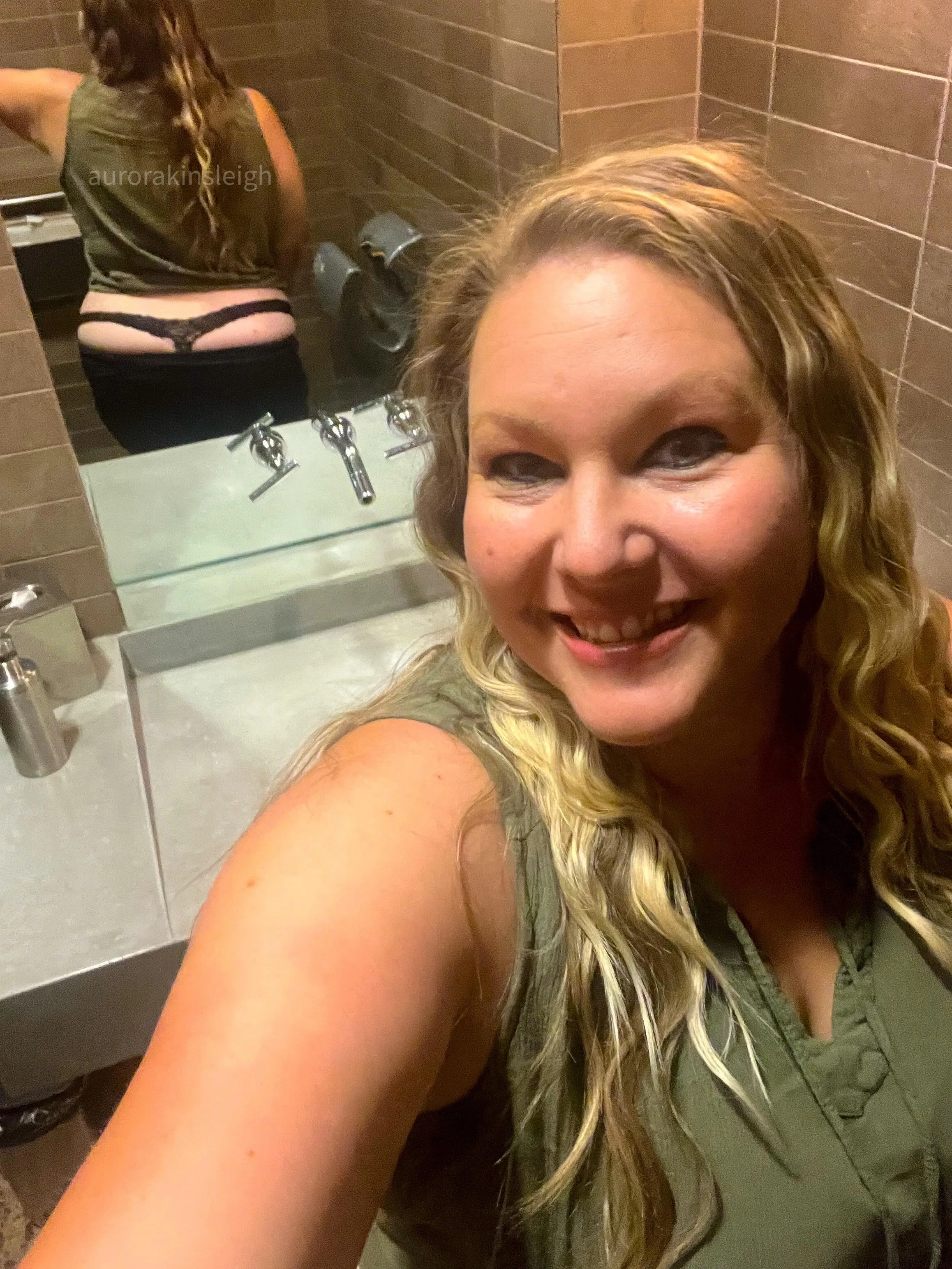 Bathroom selfie