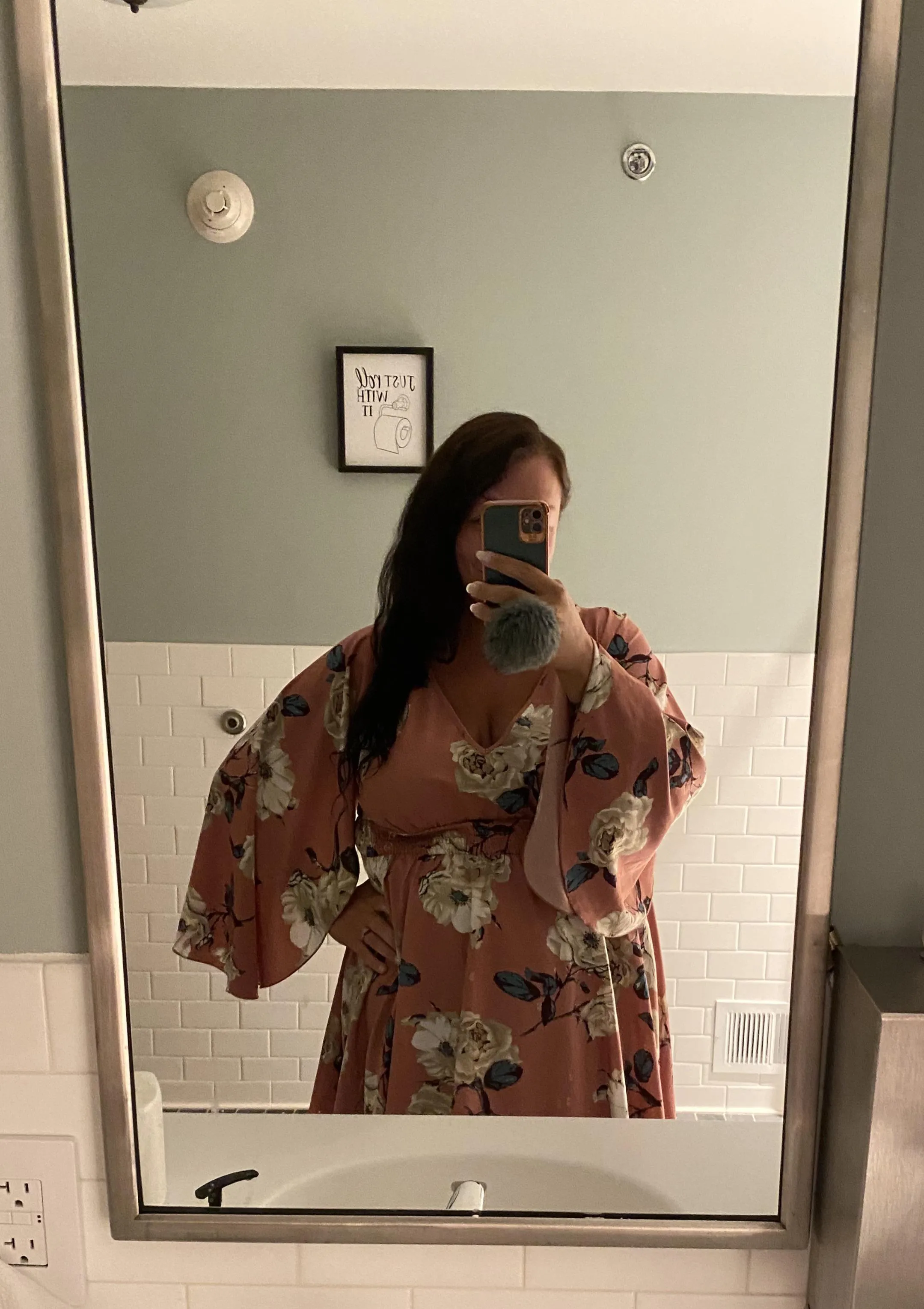 Floral vibes fat dress