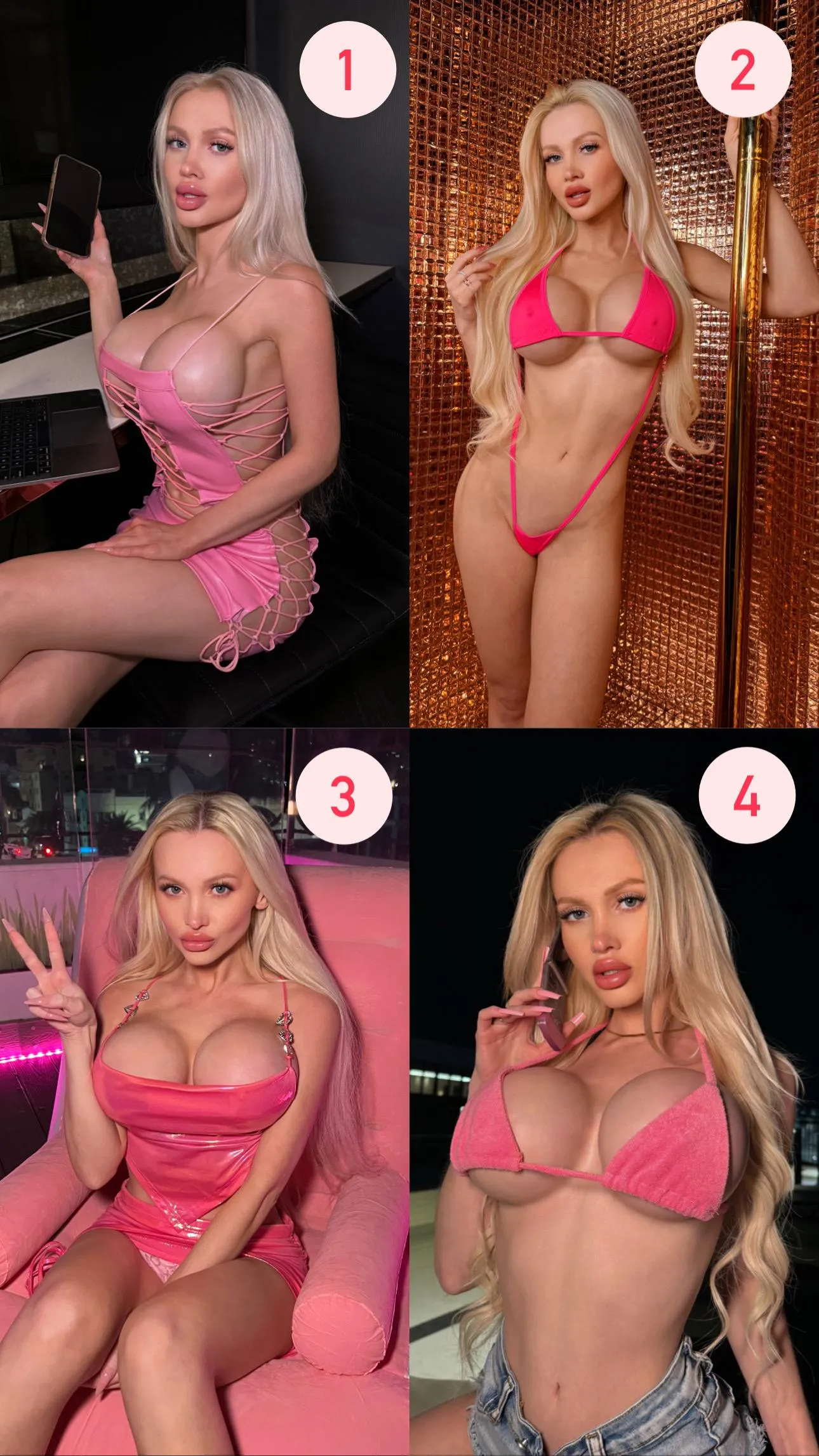 Choose your bimbo fuckdoll for today. Which one is better?