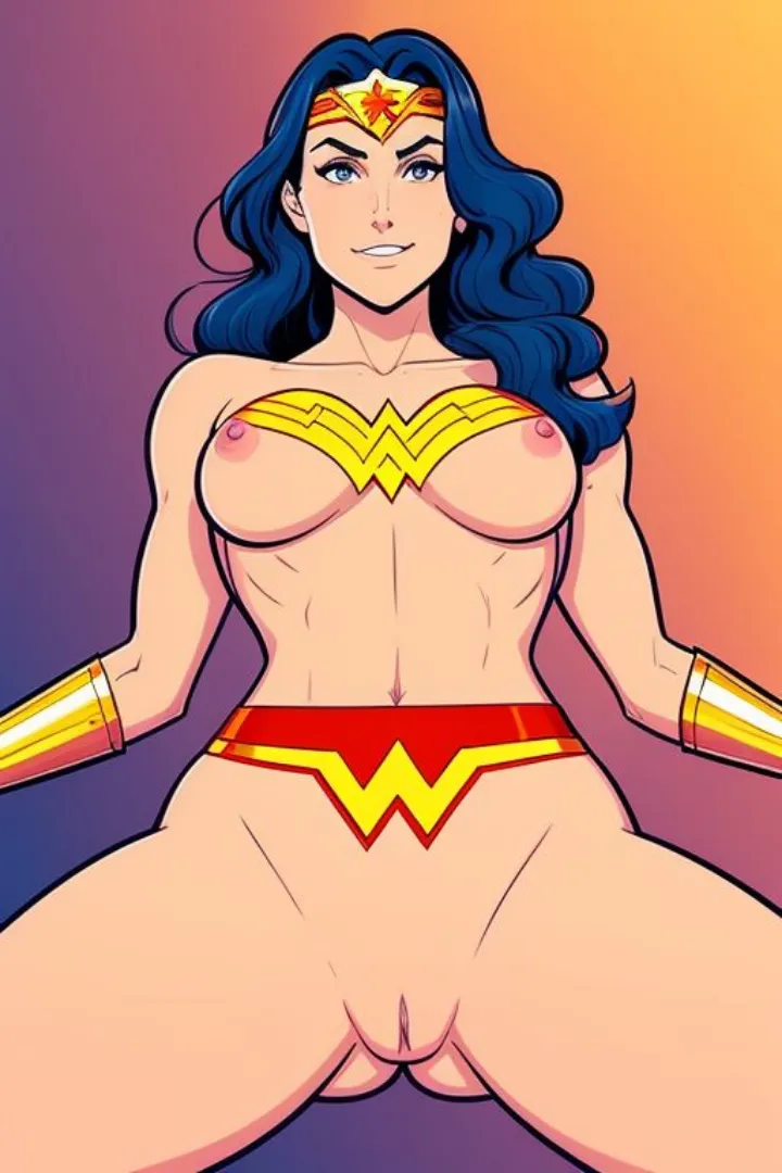 Wonderwoman  justice league cartoonish