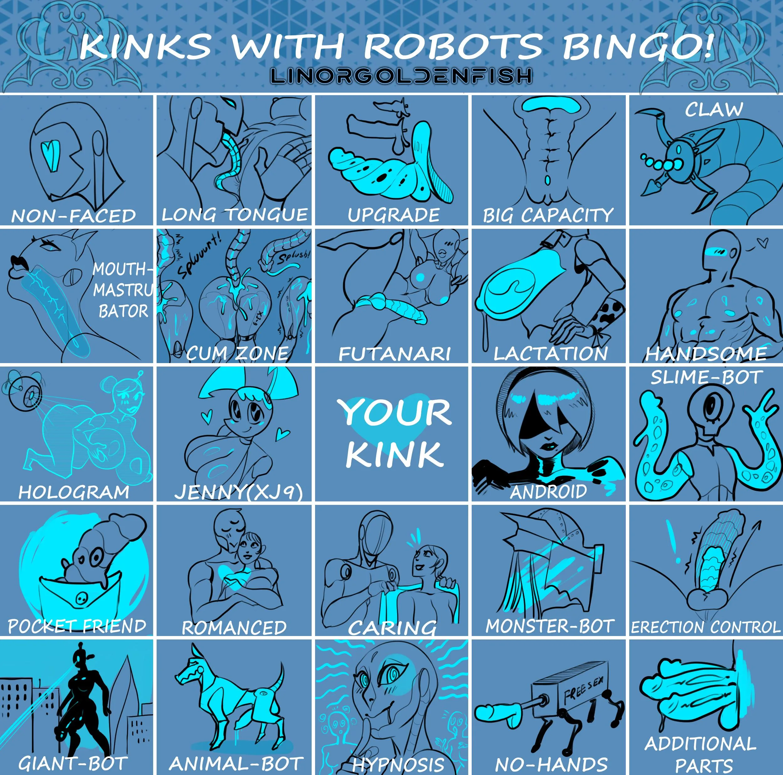 Bingo for robot-lovers!