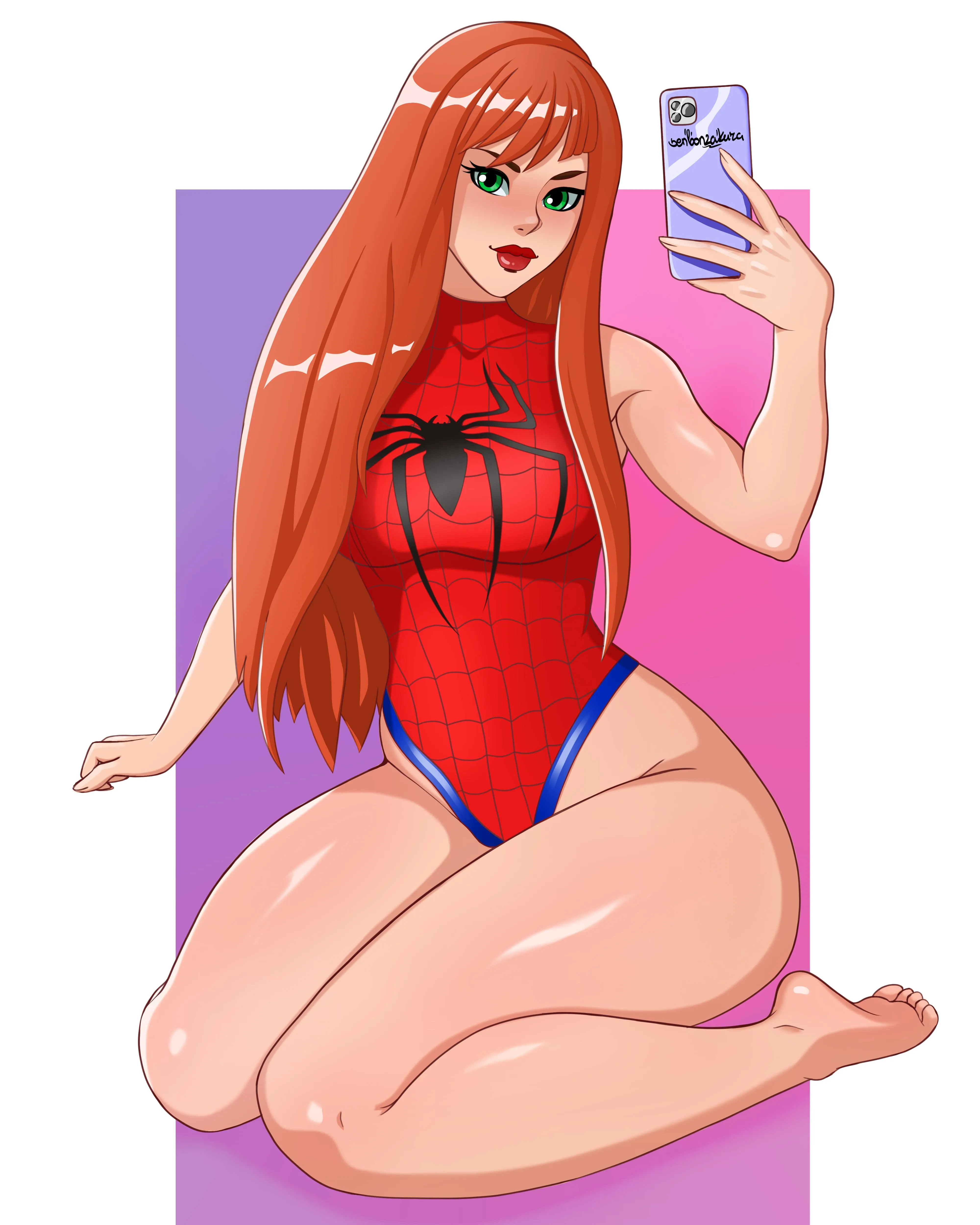 Mary Jane Watson Spider-man SenbonzakuraArt