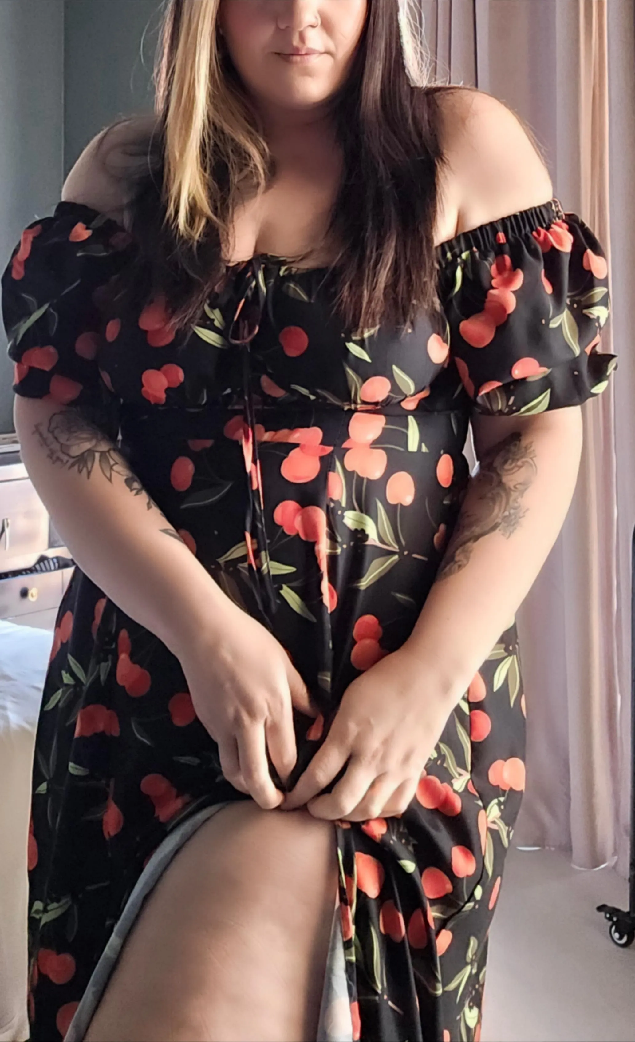 Sundays are perfect for cherry sundresses