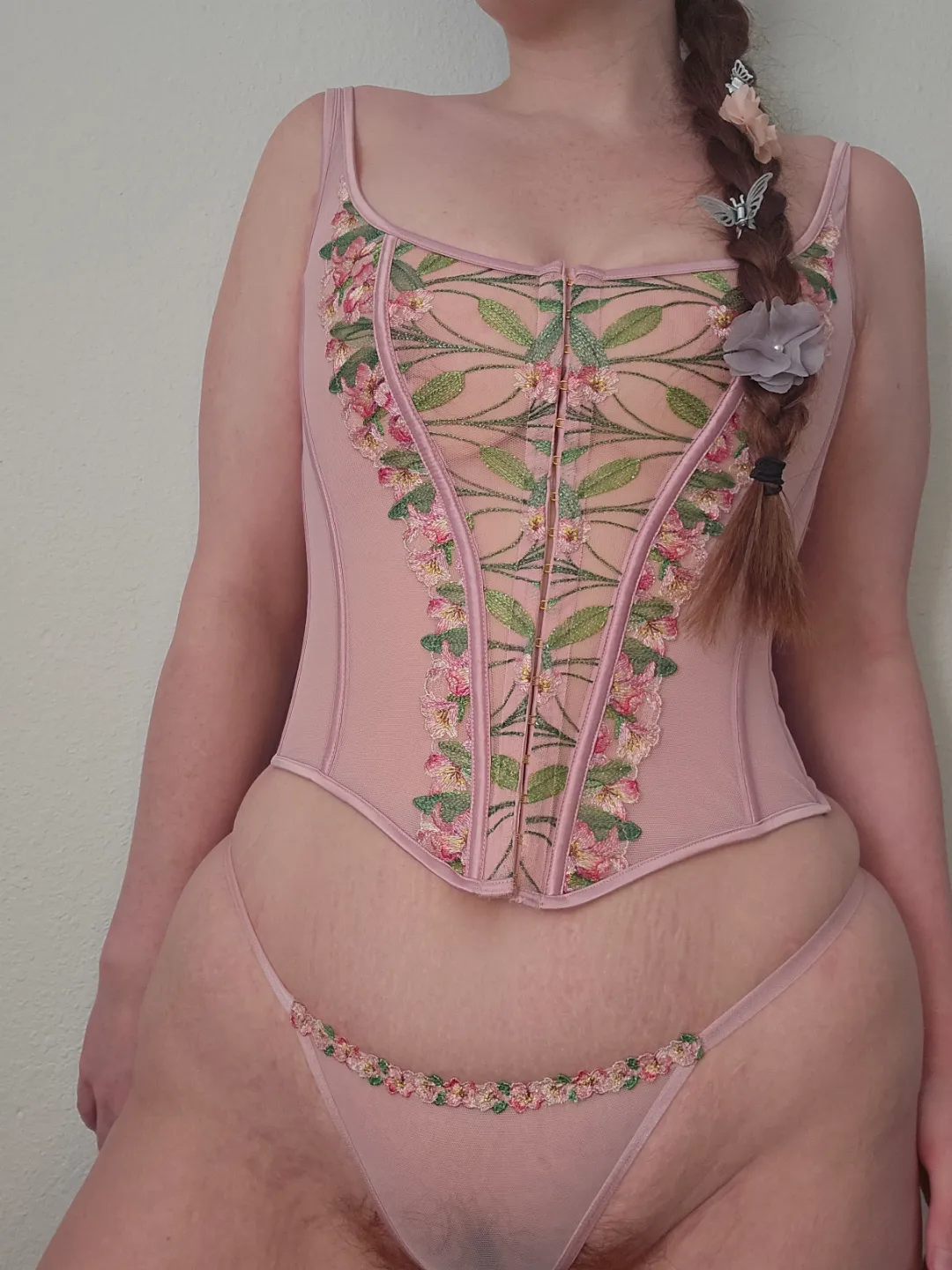 Thoughts on chubby girls in lacy corsets?