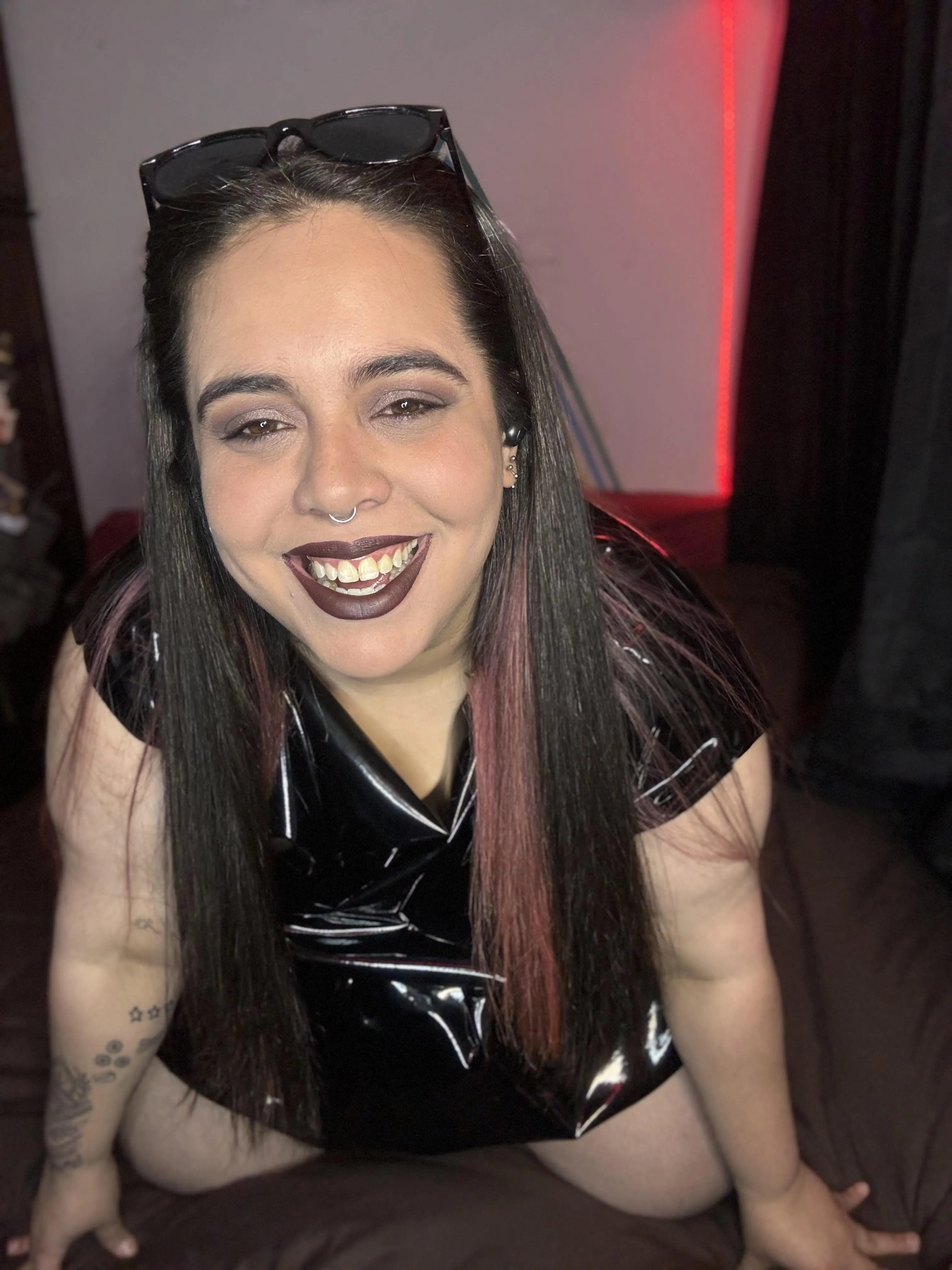 You see me smiling like that but in reality, I want cock