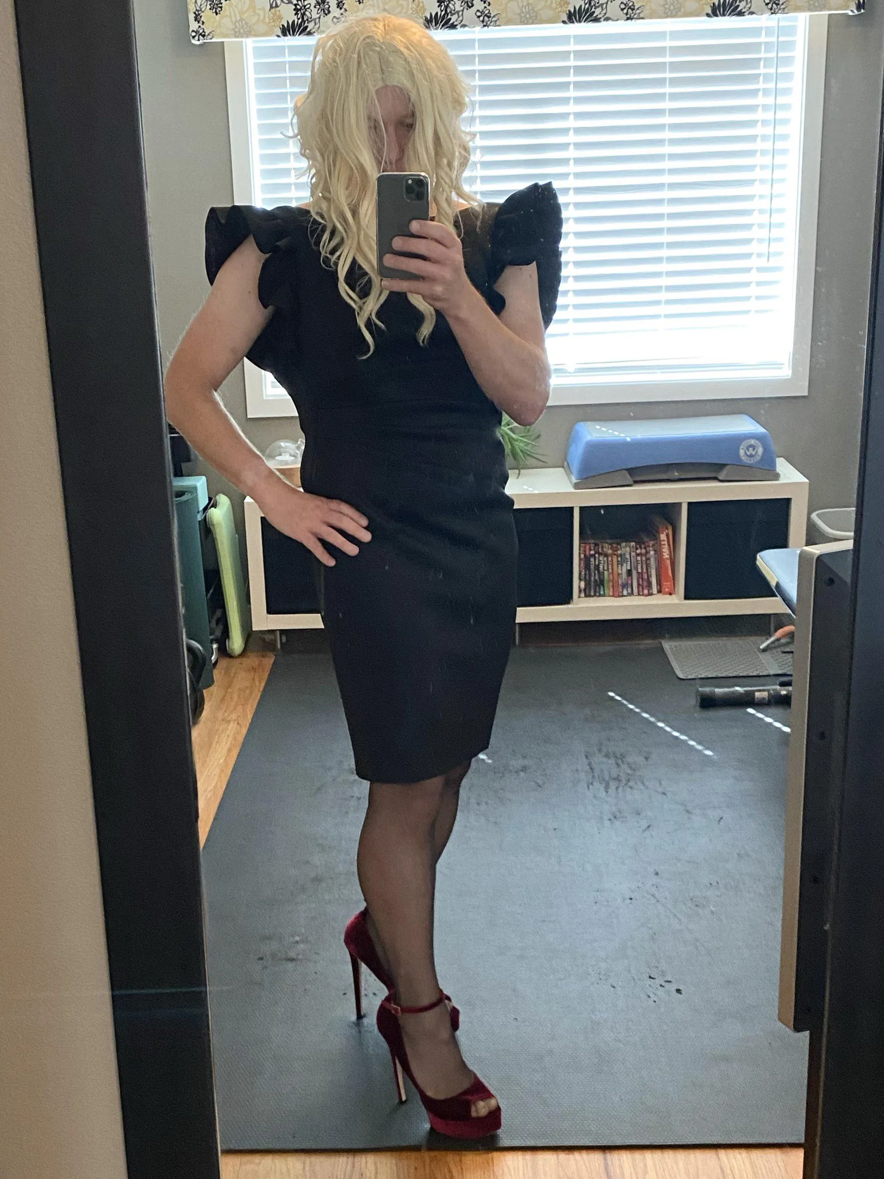 Sometimes when you are feeling down, you just need to put on your favorite heels and a nice dress to take the stress away