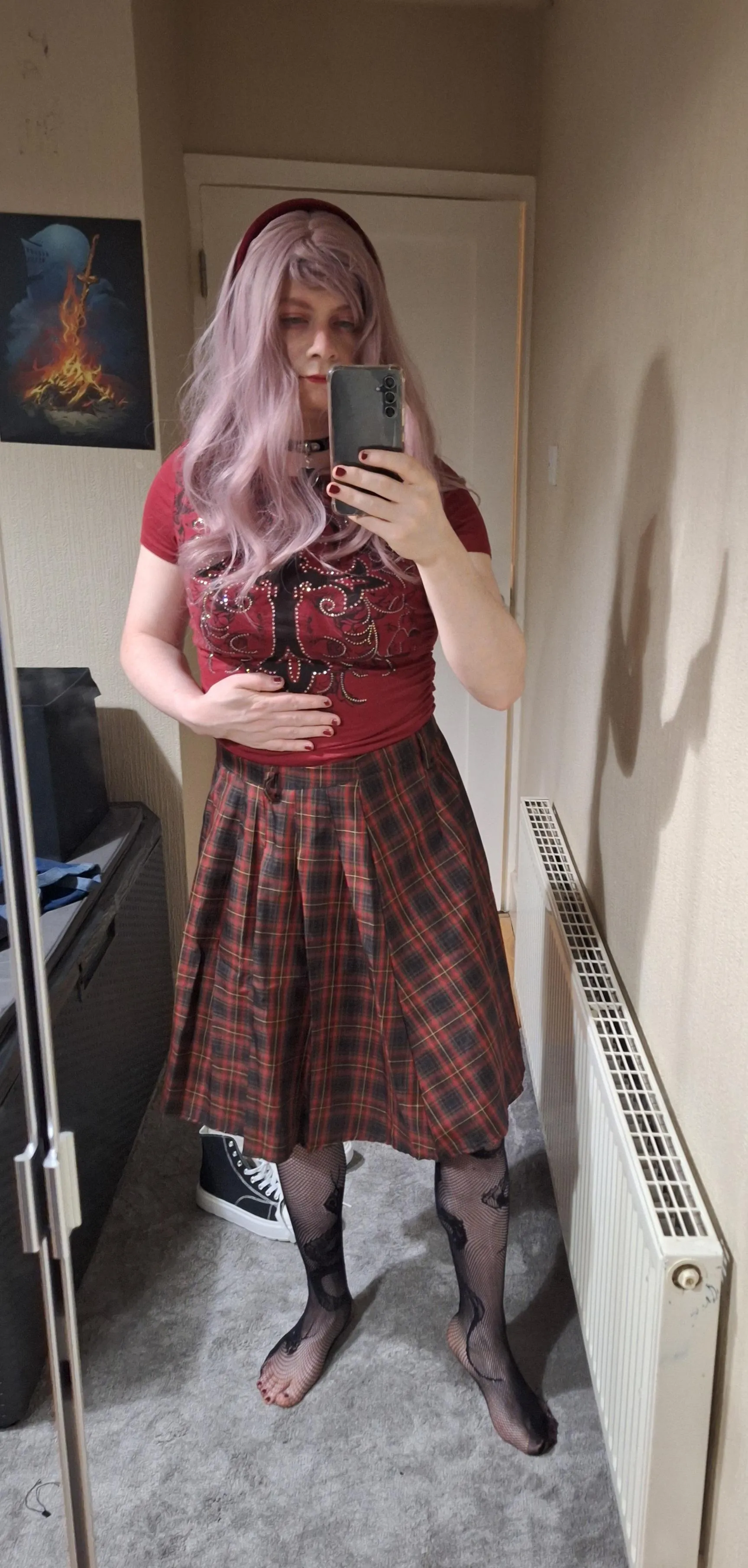 Trying out a long skirt, what you think