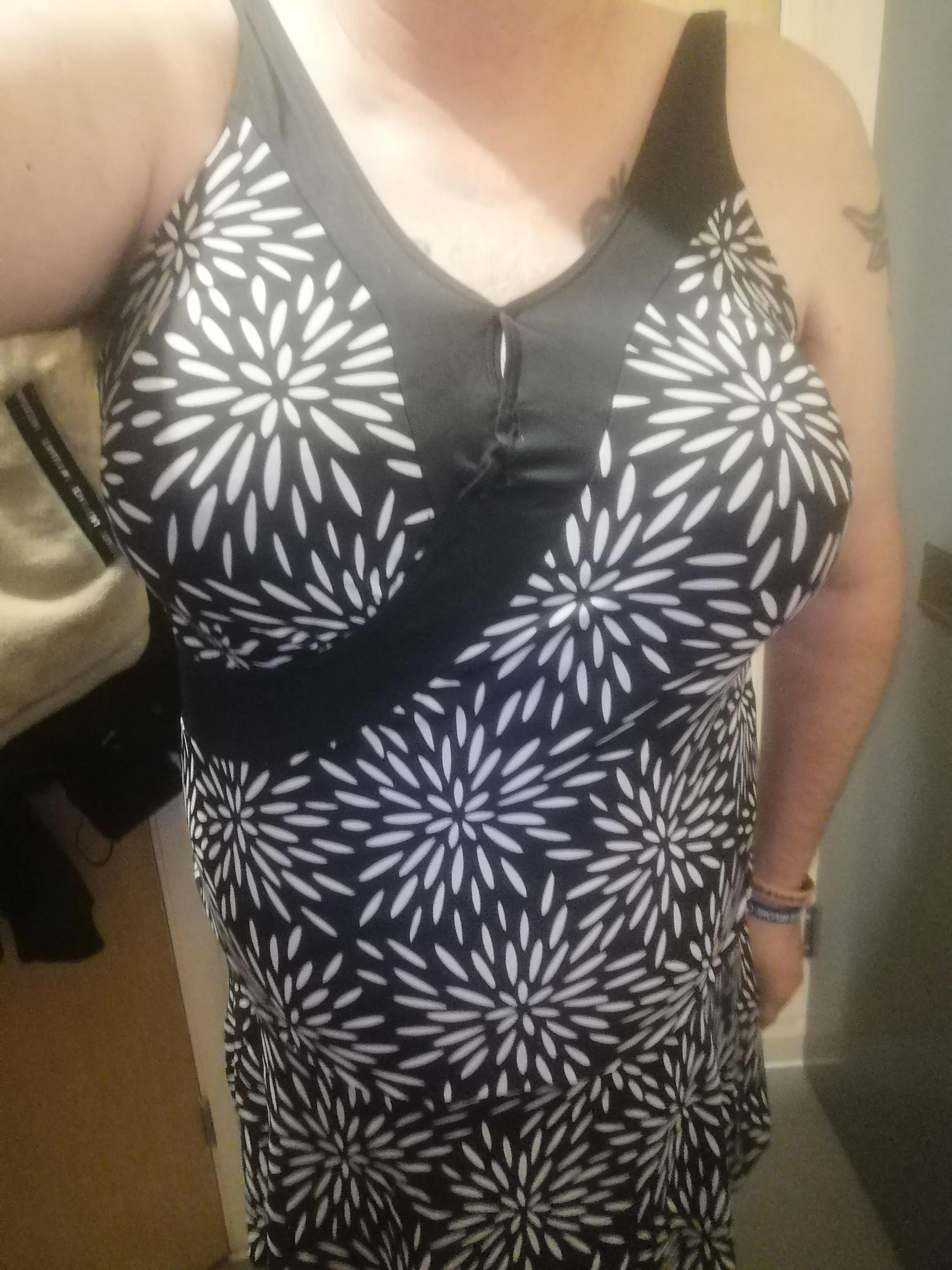 Got this swimdress n tucked it in what do ppl think