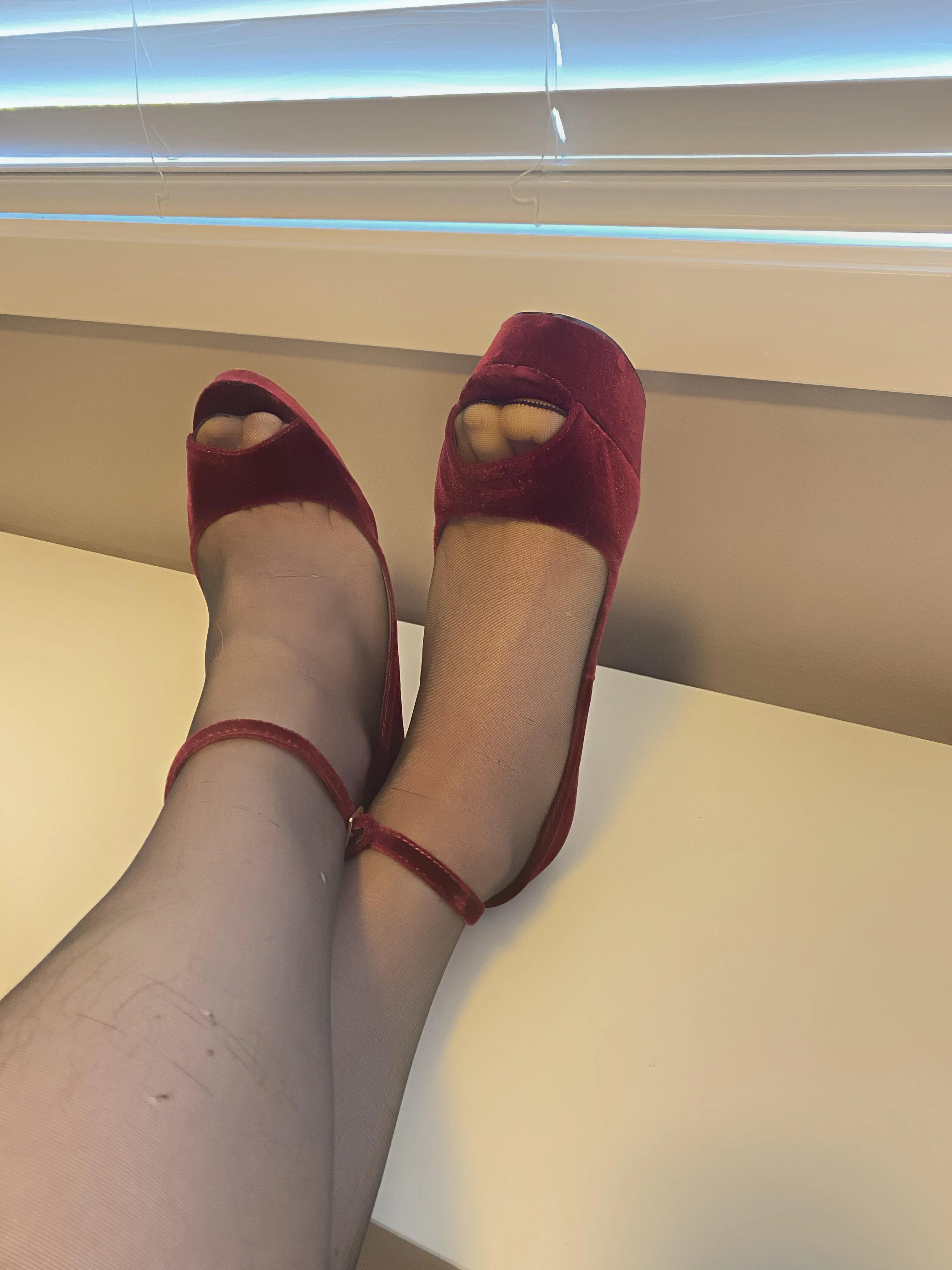 I think I should wear these heels out tonight. What do you think?