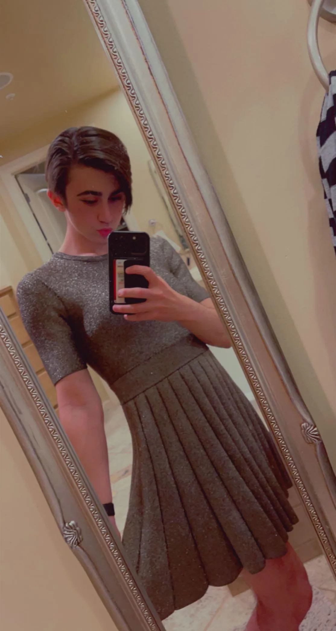 Second time ever dressing up! I loved this dress