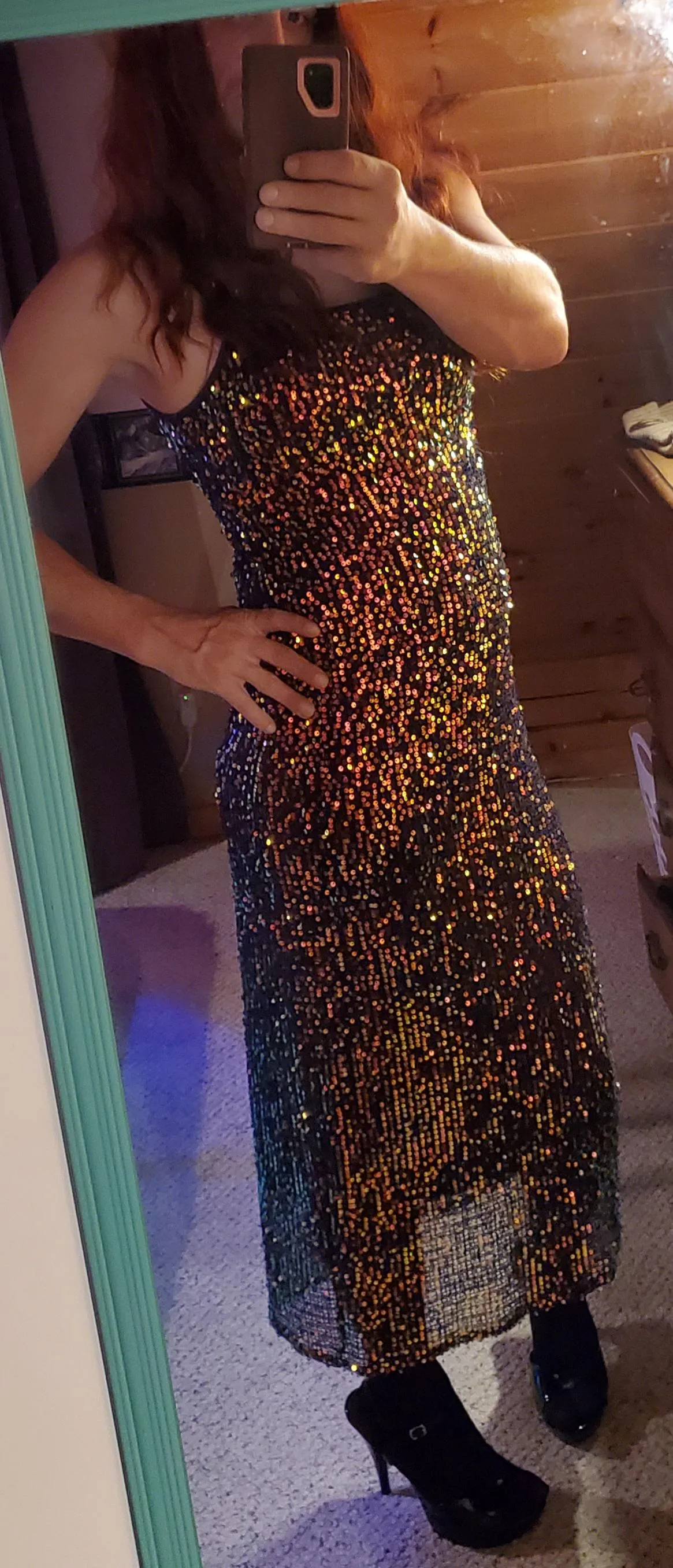 Just wanted to share the first dress I&#039;ve ever bought myself! I love it! I sparkle everywhere I go! I feel amazing!