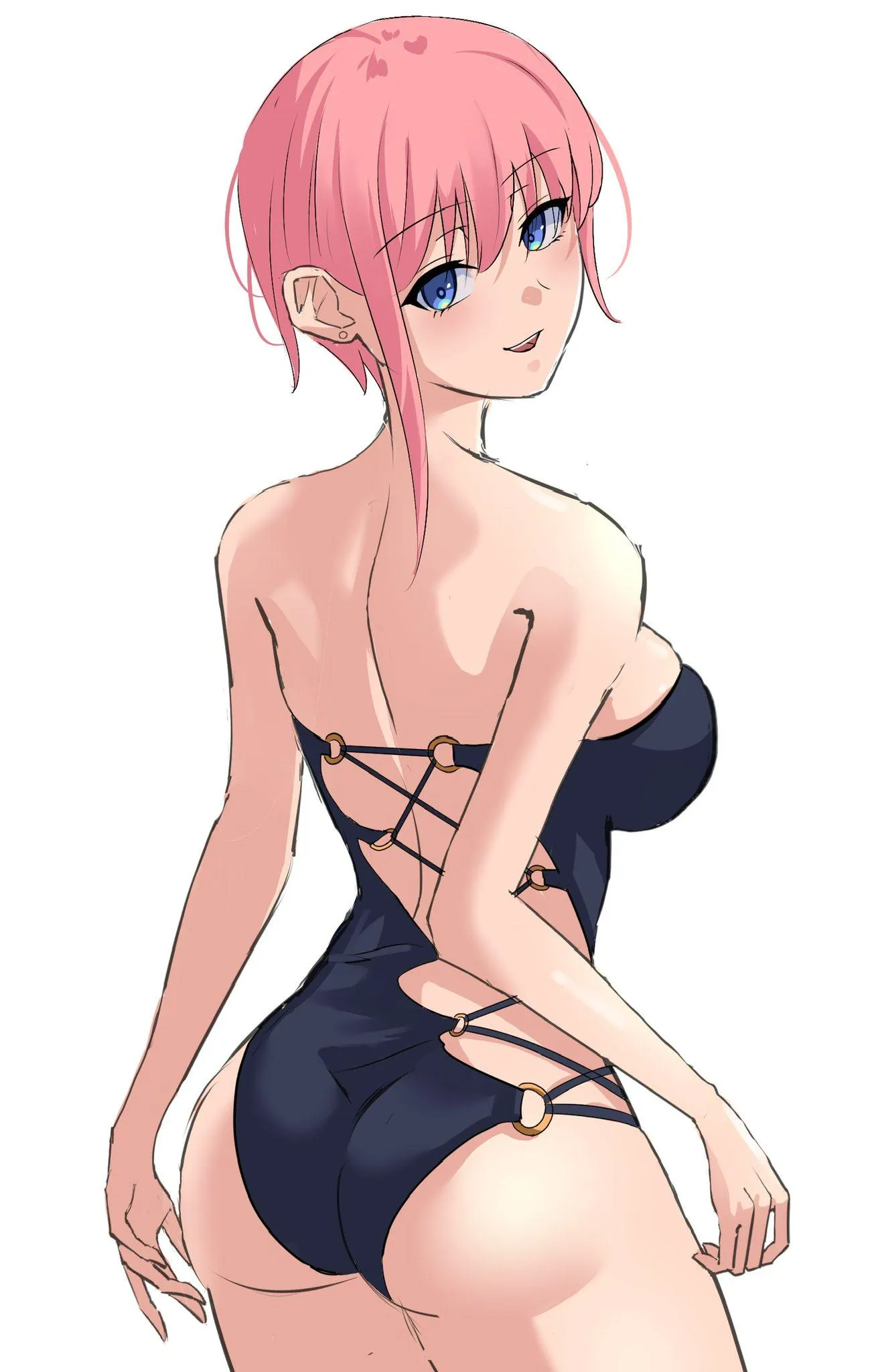 Ichika Rocking Her One-Piece Swimsuit Quintessential Quintuplets