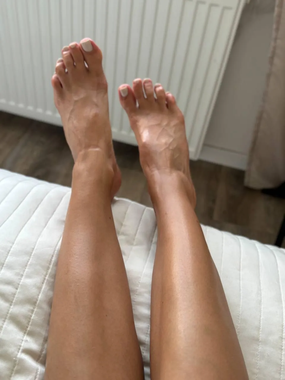 Morning feet