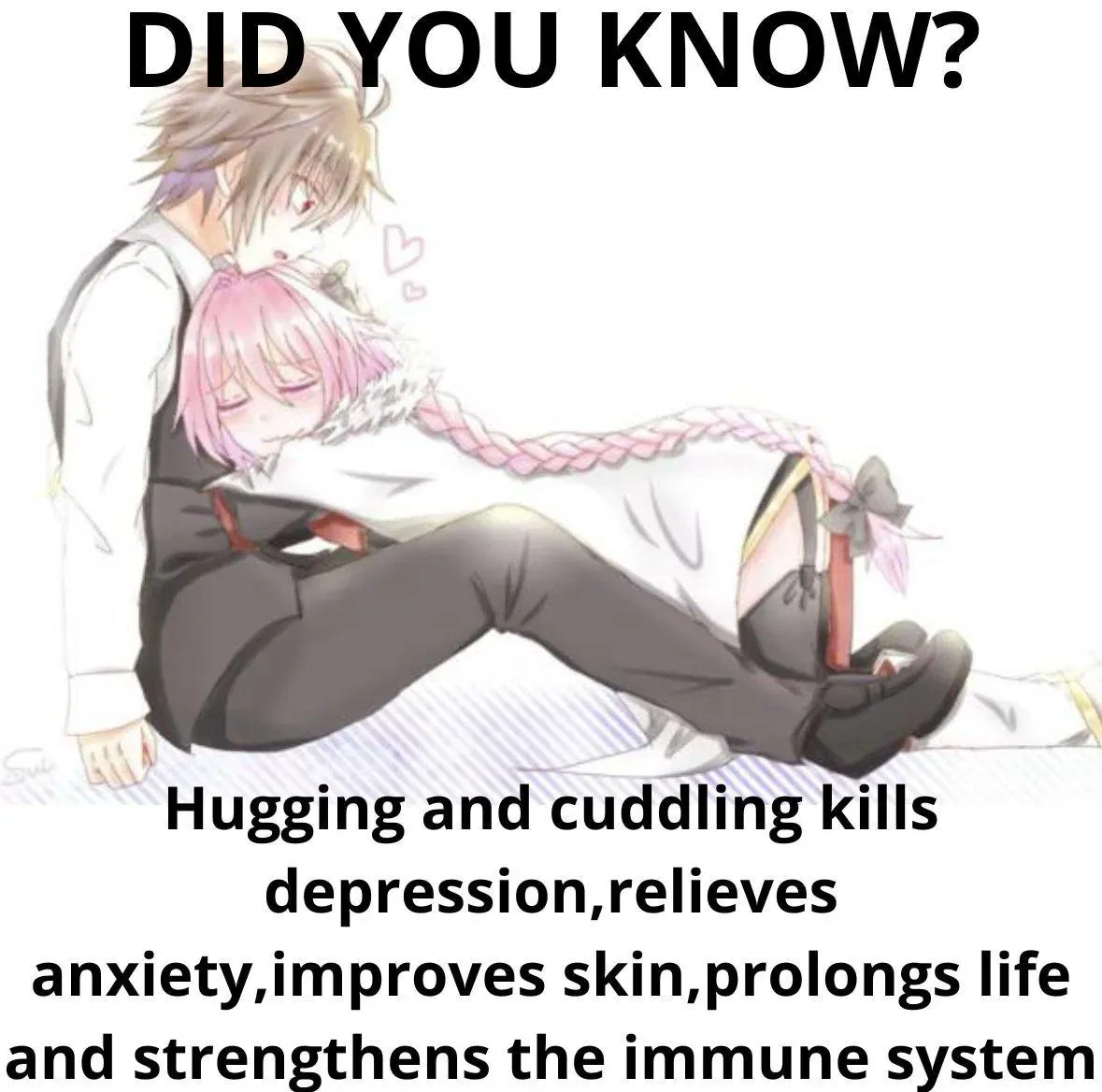 See bro, cuddling is good for your health. It&#039;s not gay