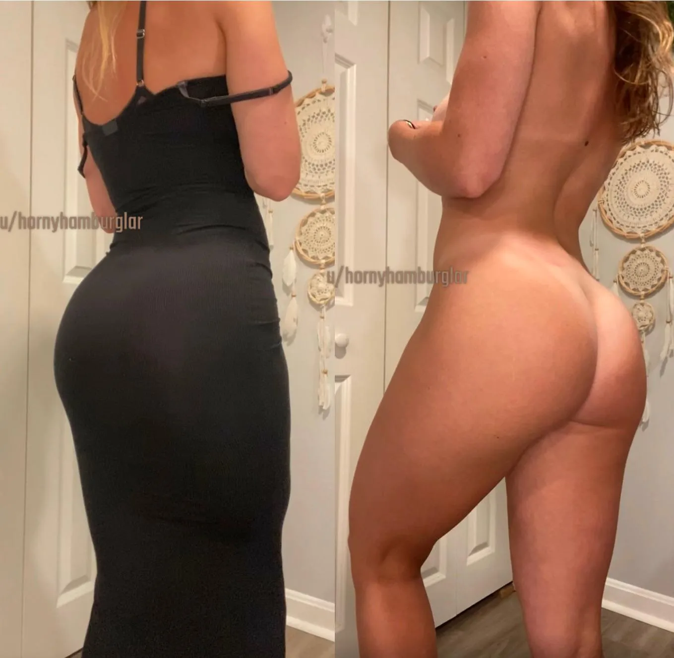 My gym booty two ways