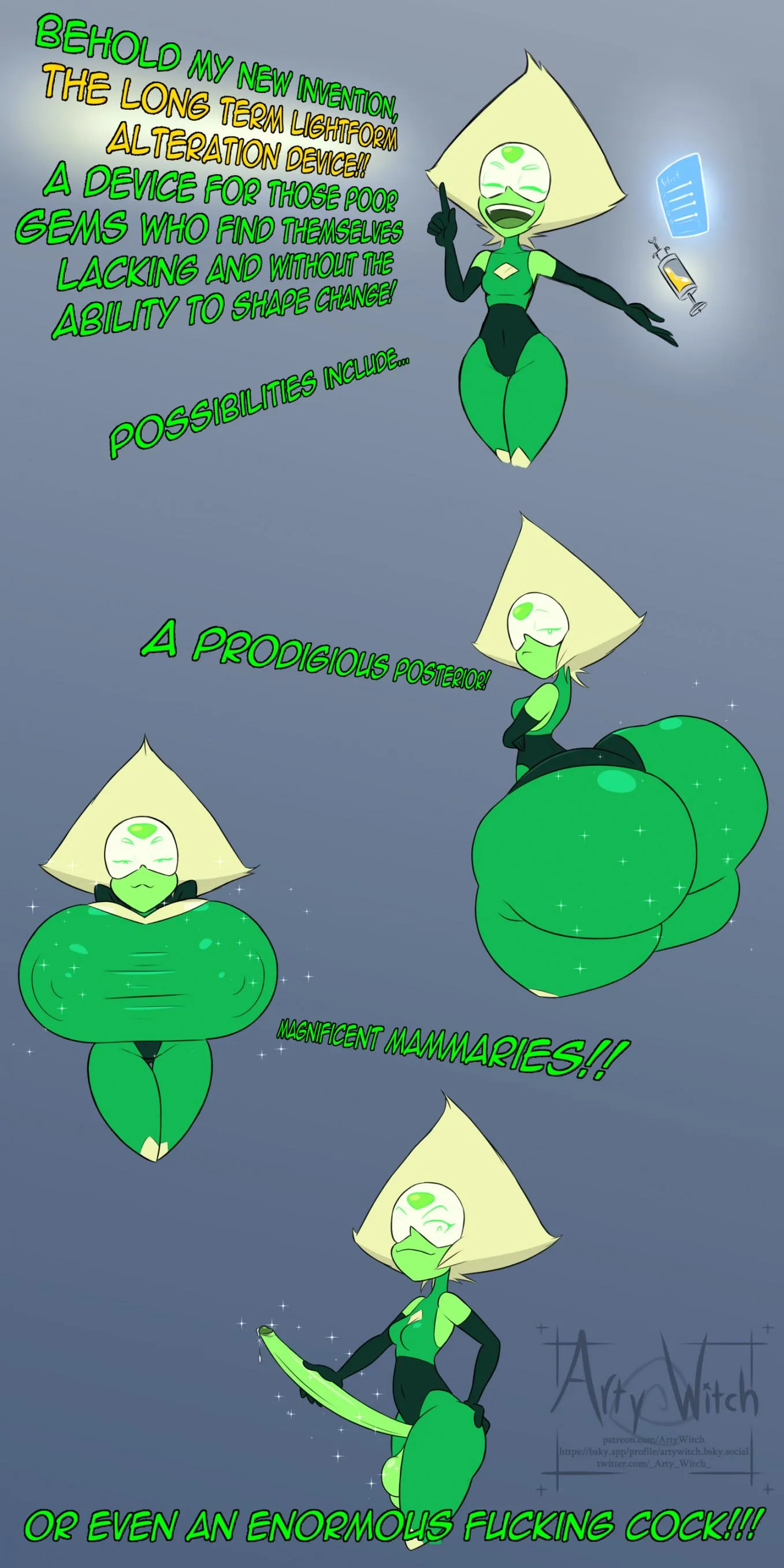 Peridot&#039;s Prodigious Product ArtistCronanevermoreArtyWitch