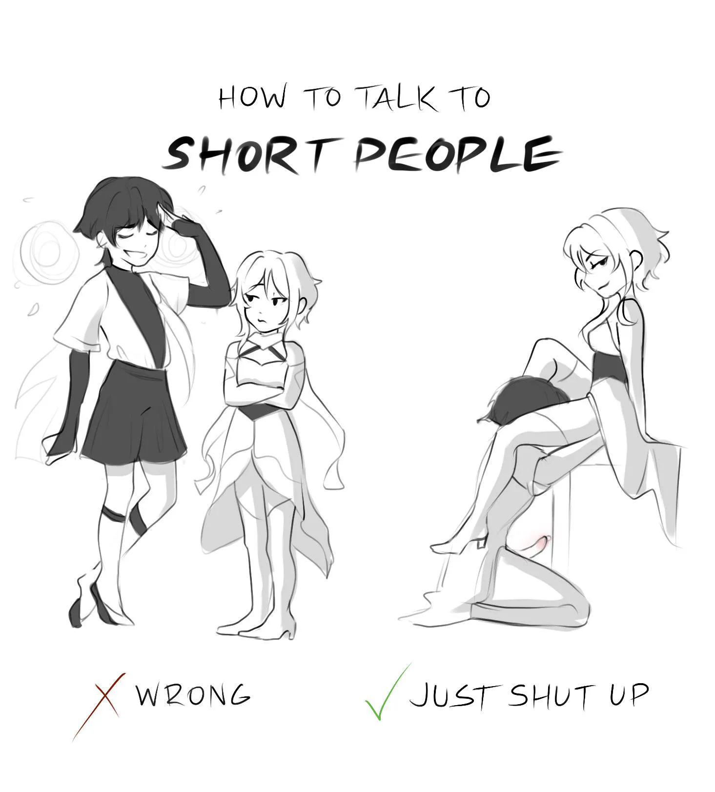 How to talk to short people part 1