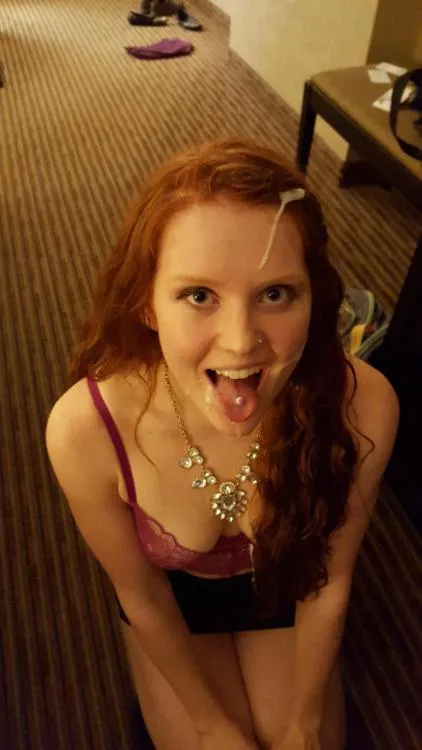 Ginger cum happy...