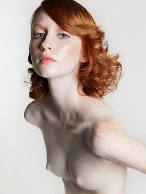 Pale, topless ginger...