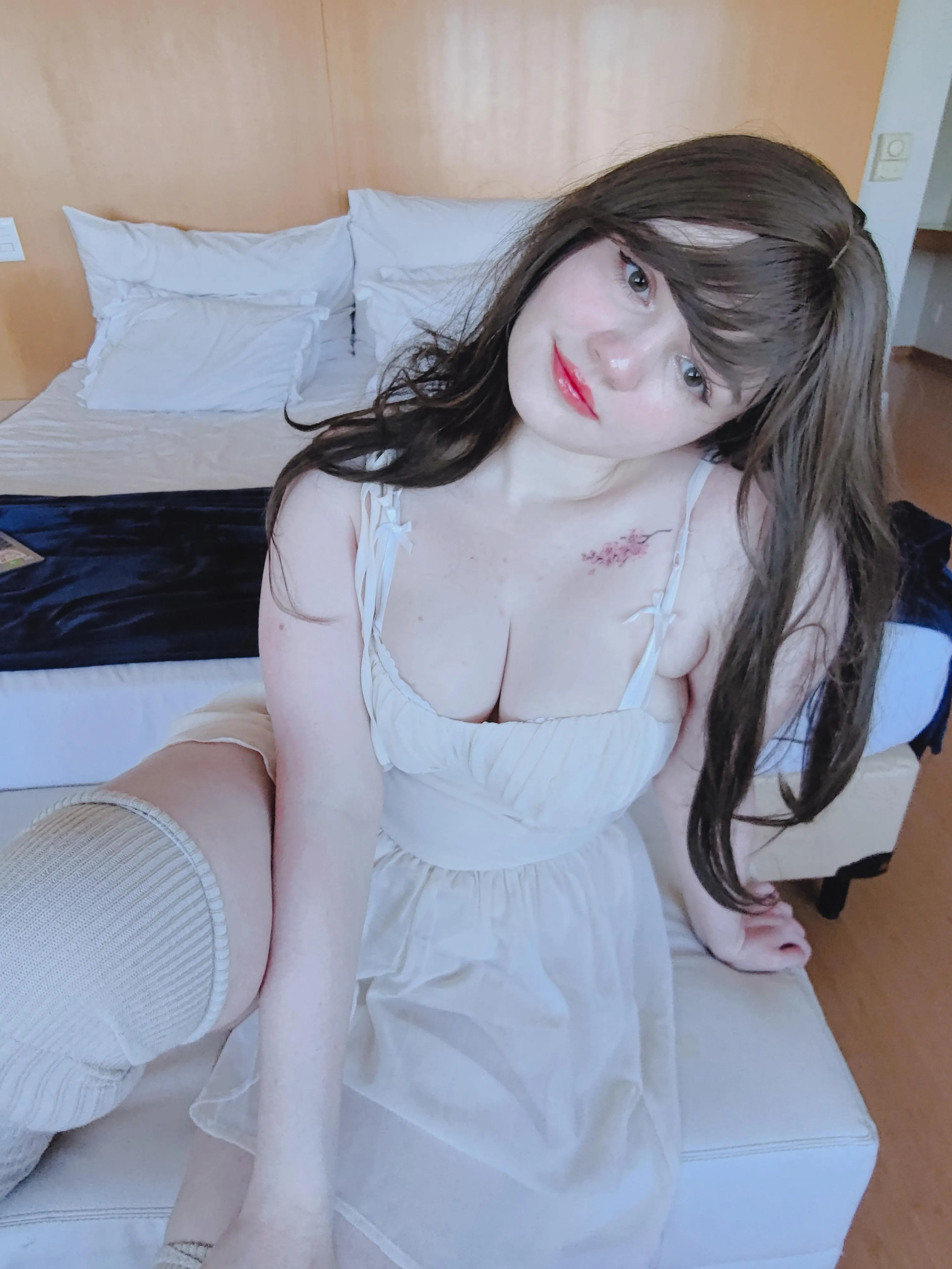 I love my white dress F