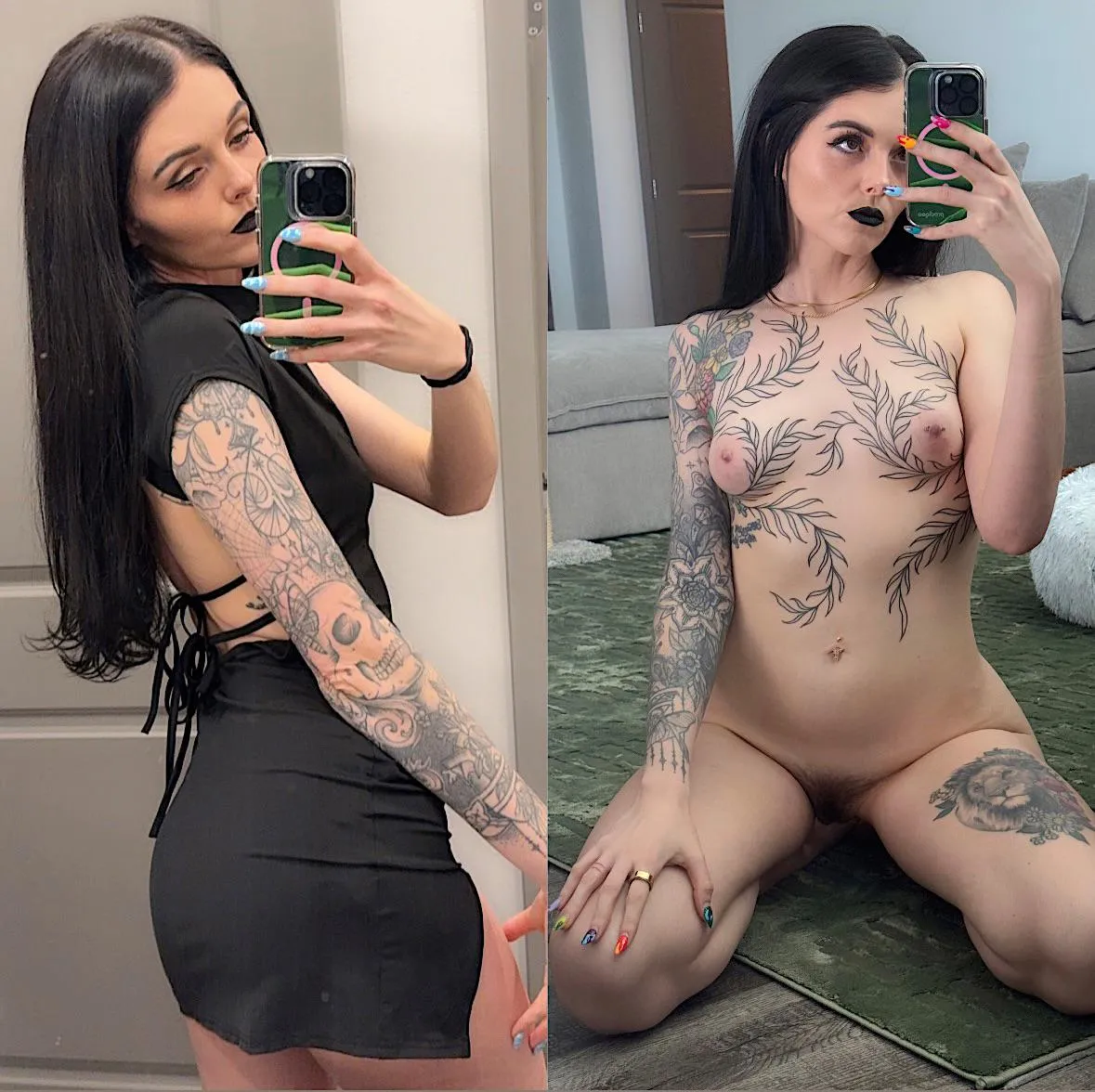 What I wore on our date vs. what Id wear sitting on your cock after