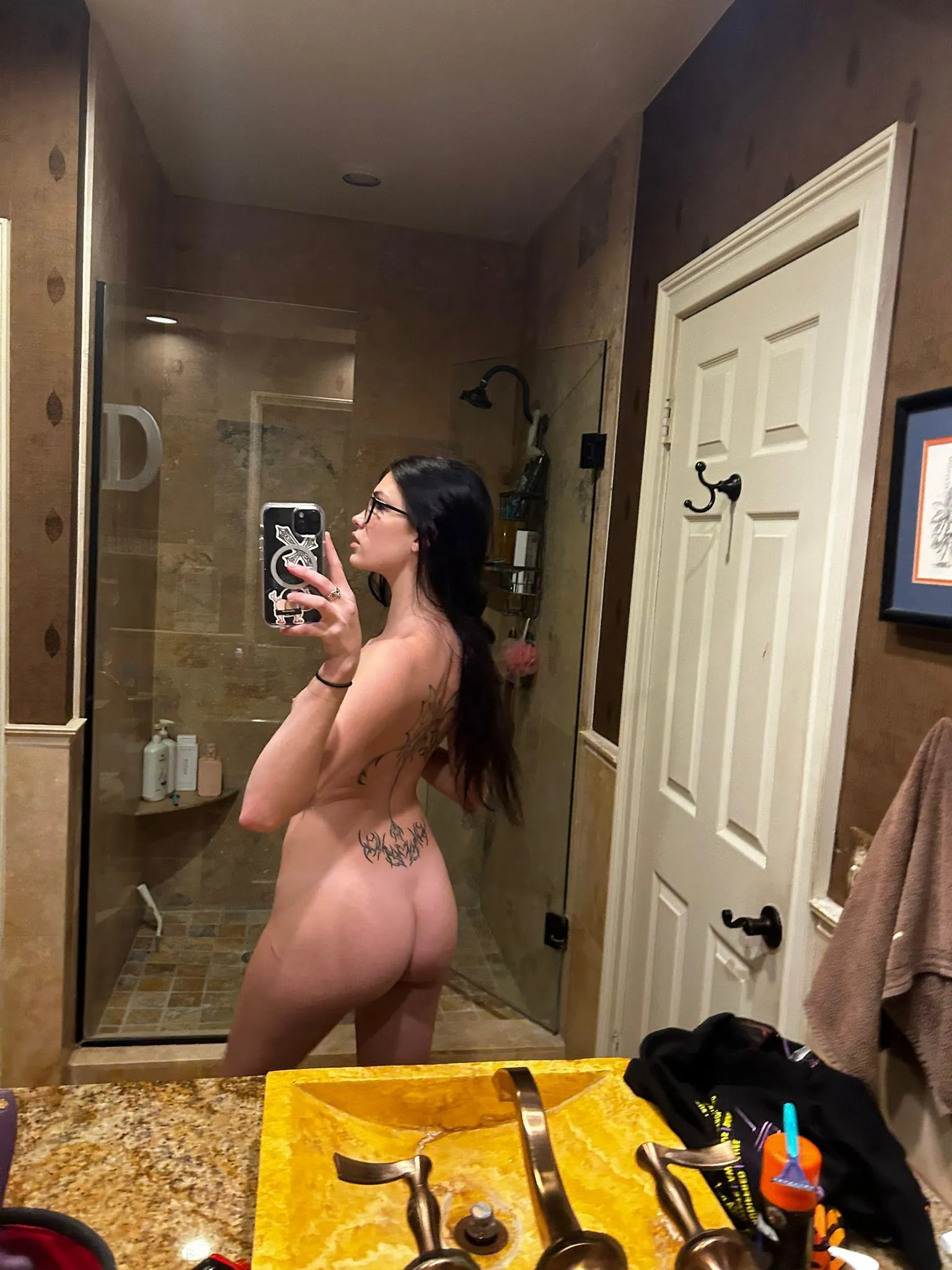 This slut would love to be bent over the sink and pus punished