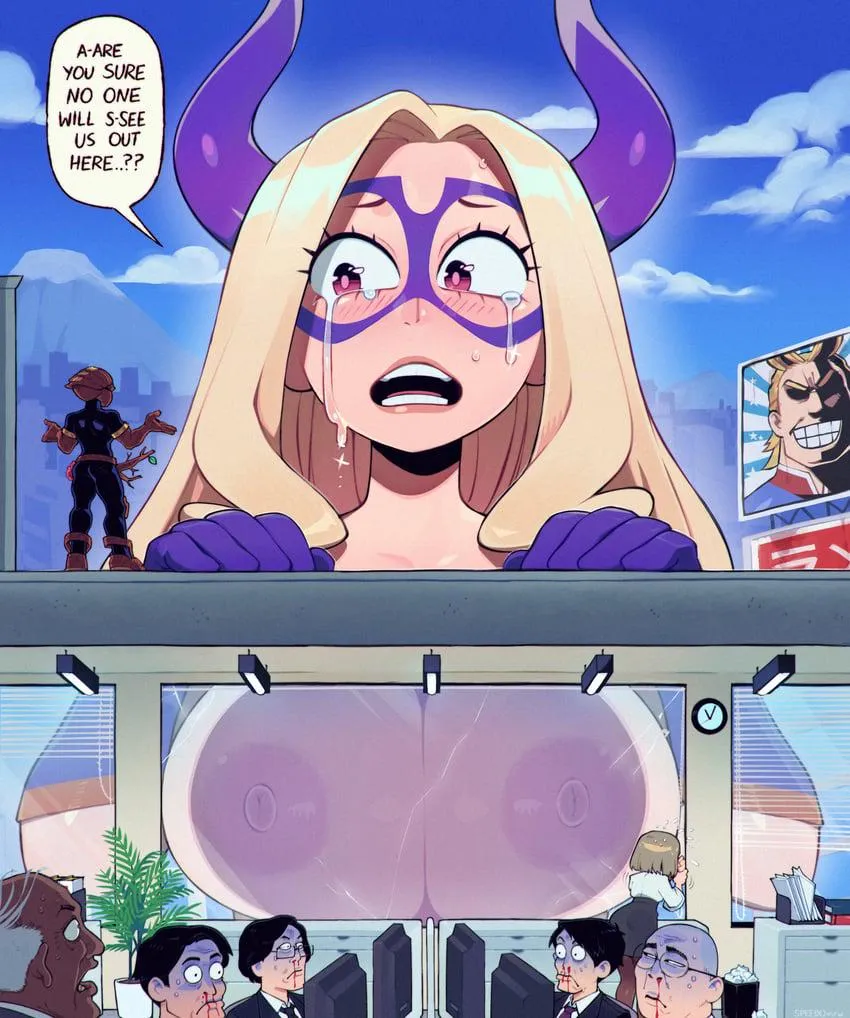 Mount Lady Showing Boobs Speedo My Hero Academia