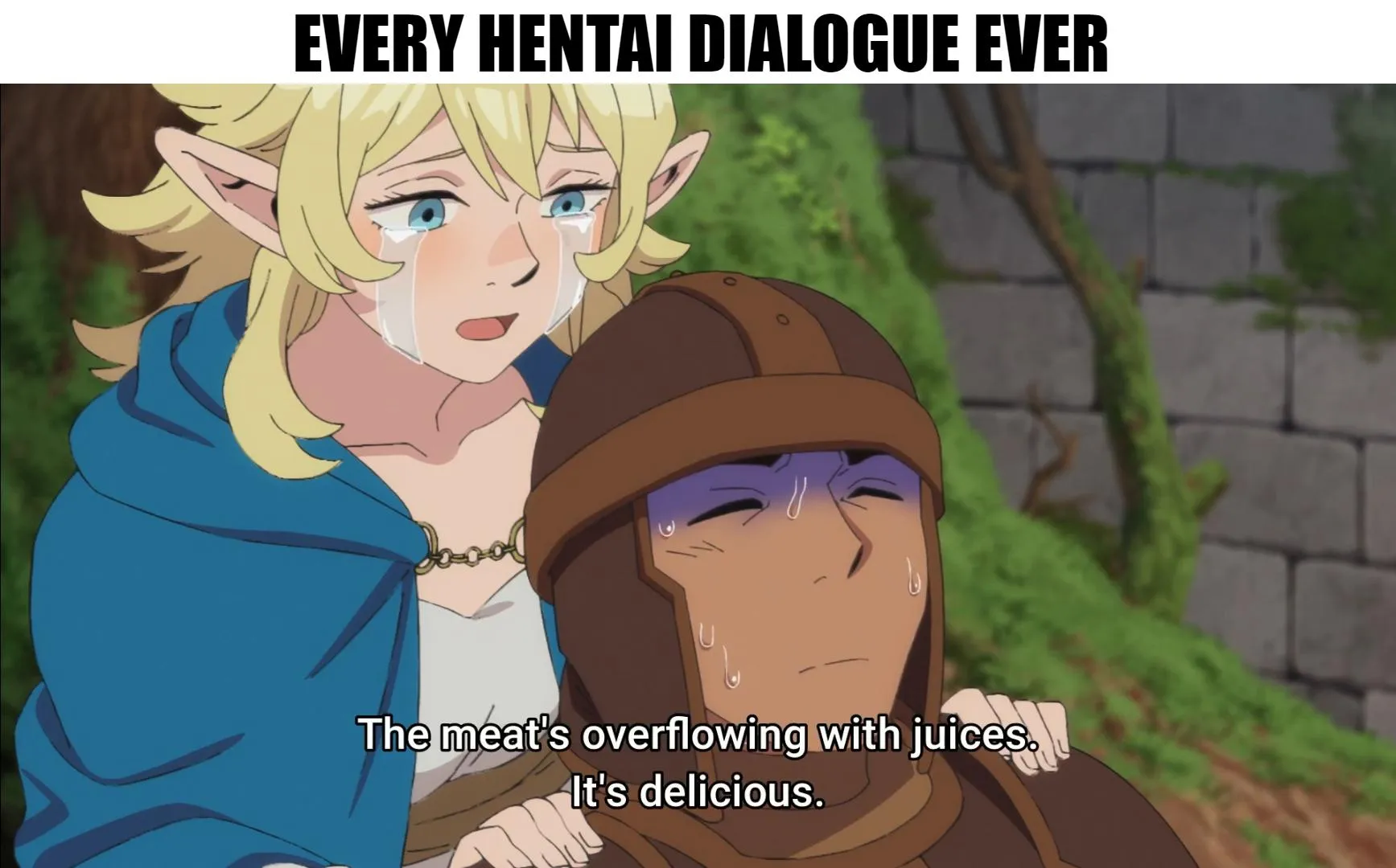 Hentai dialogue outside of hentai is scary