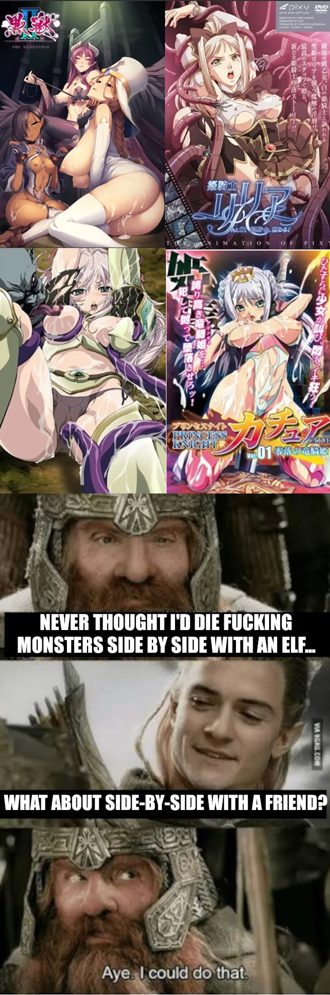 Where are the dwarves in fantasy hentai anyway?