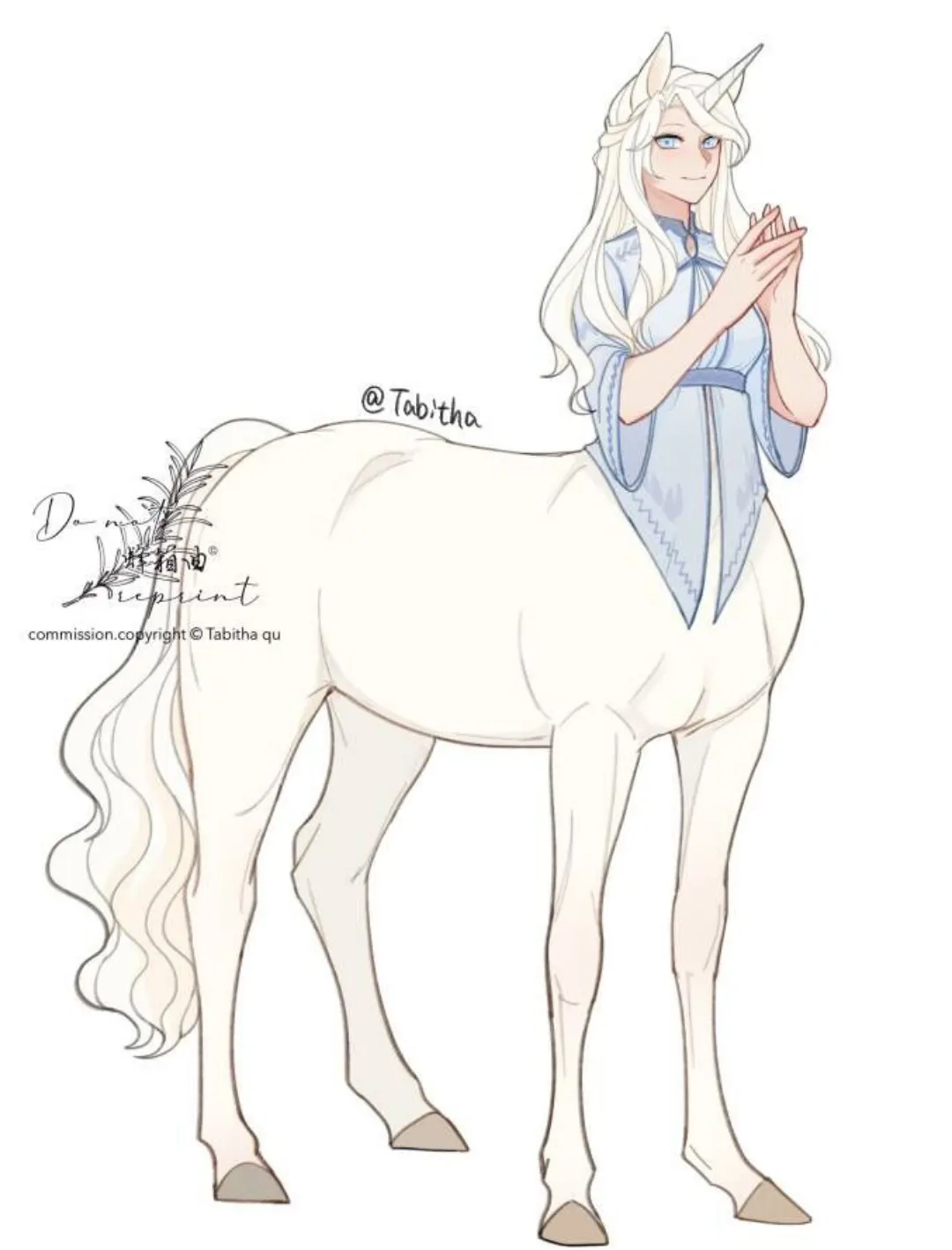 a really beautiful unicorn centaur