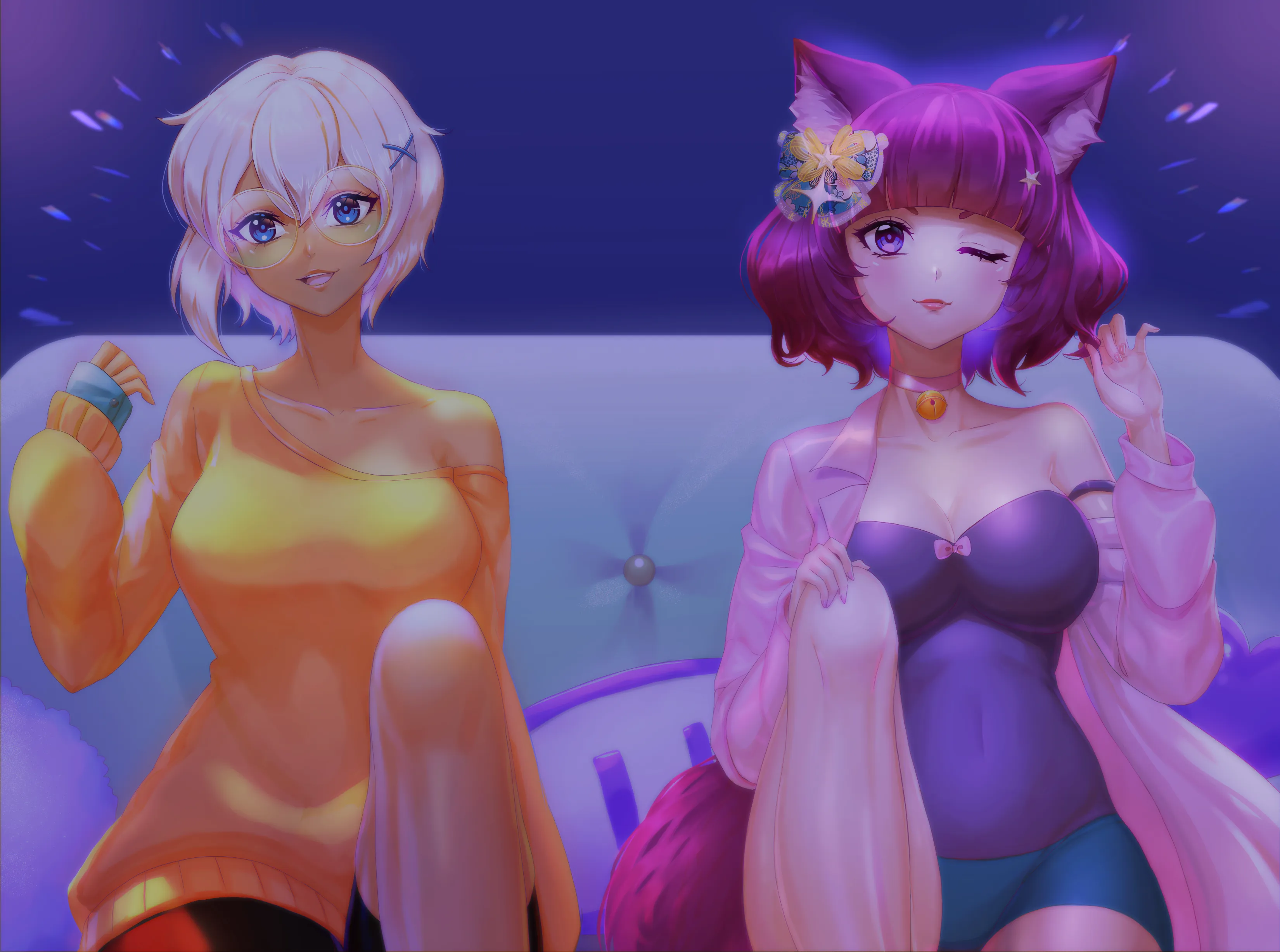 SFW Dragonfly  Nekomimi Vtubers, SenVT  Kirakirakat_ Chilling