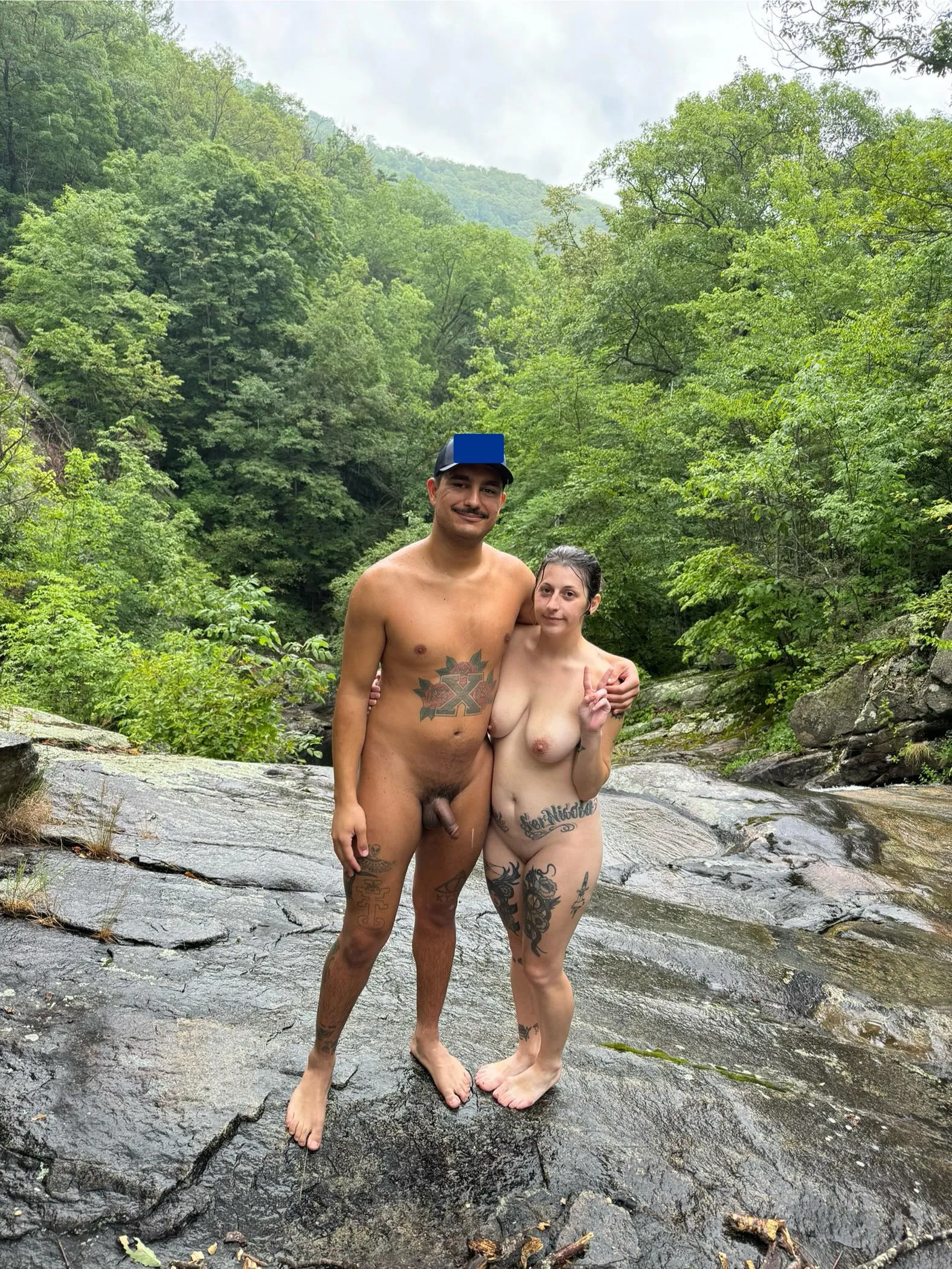 Naked in the mountains