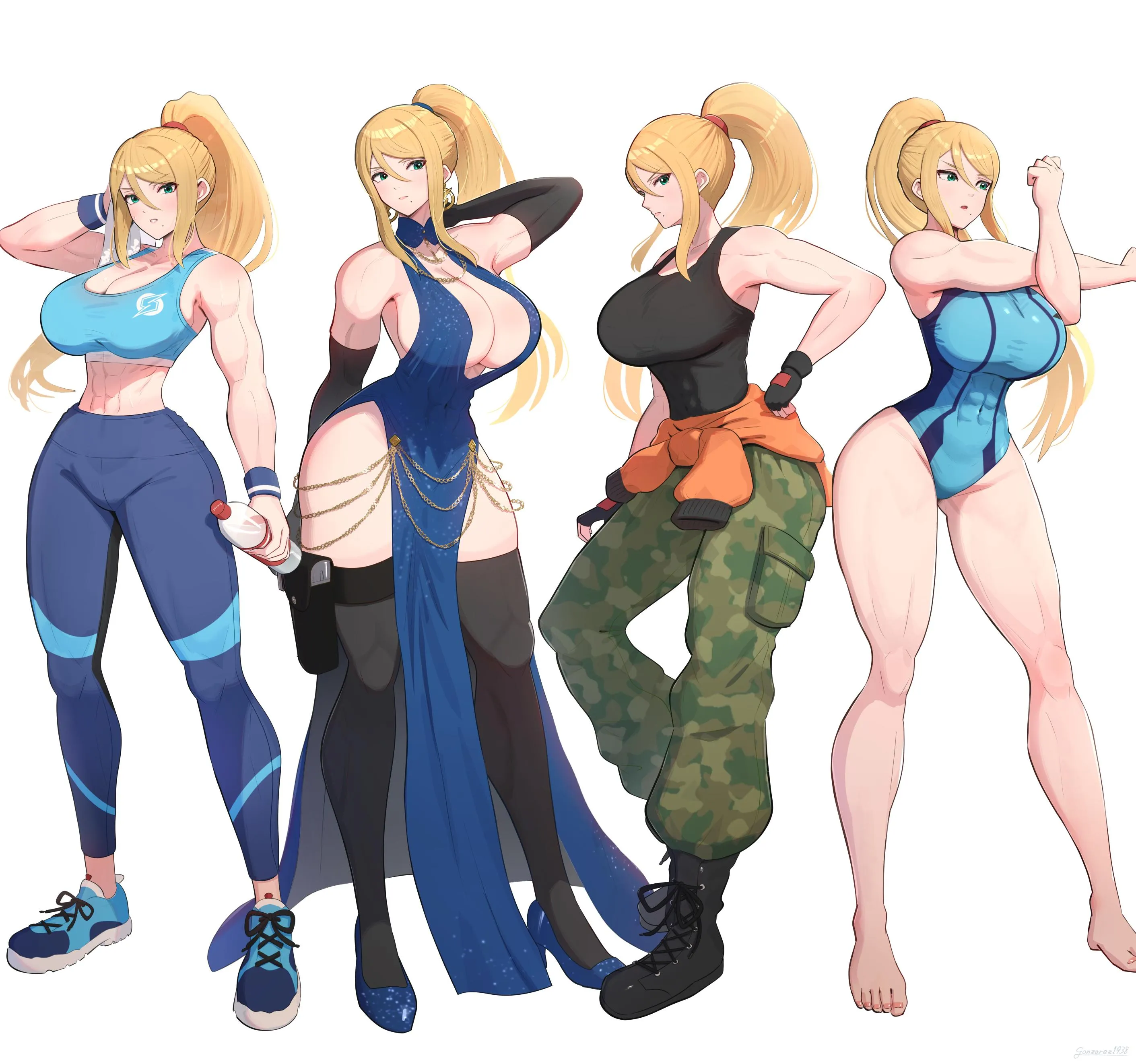 Samus&#039; Outfits Gonzarez Metroid