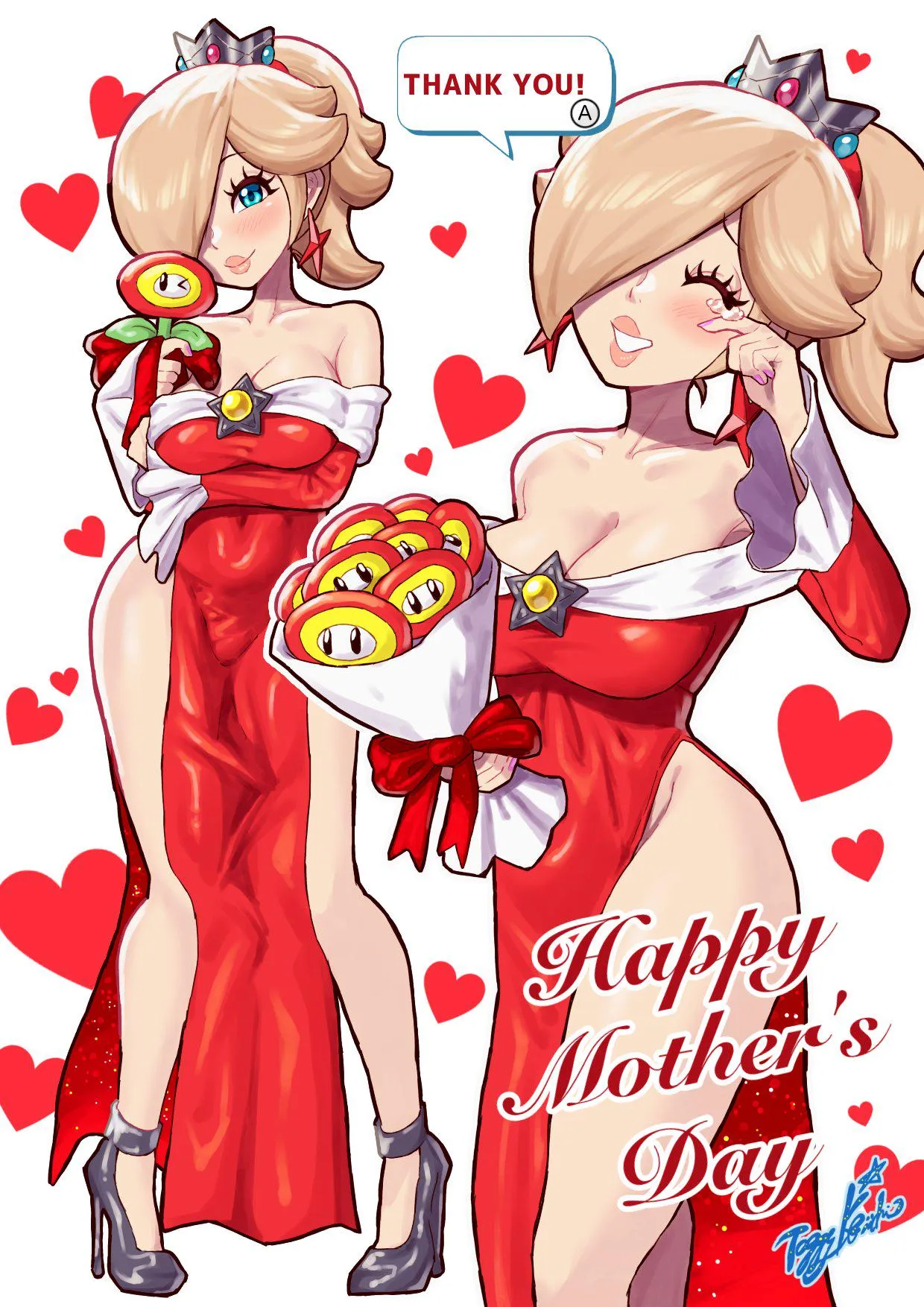 Mother&#039;s Day Waifu Rosalina. Toggy Keiichi