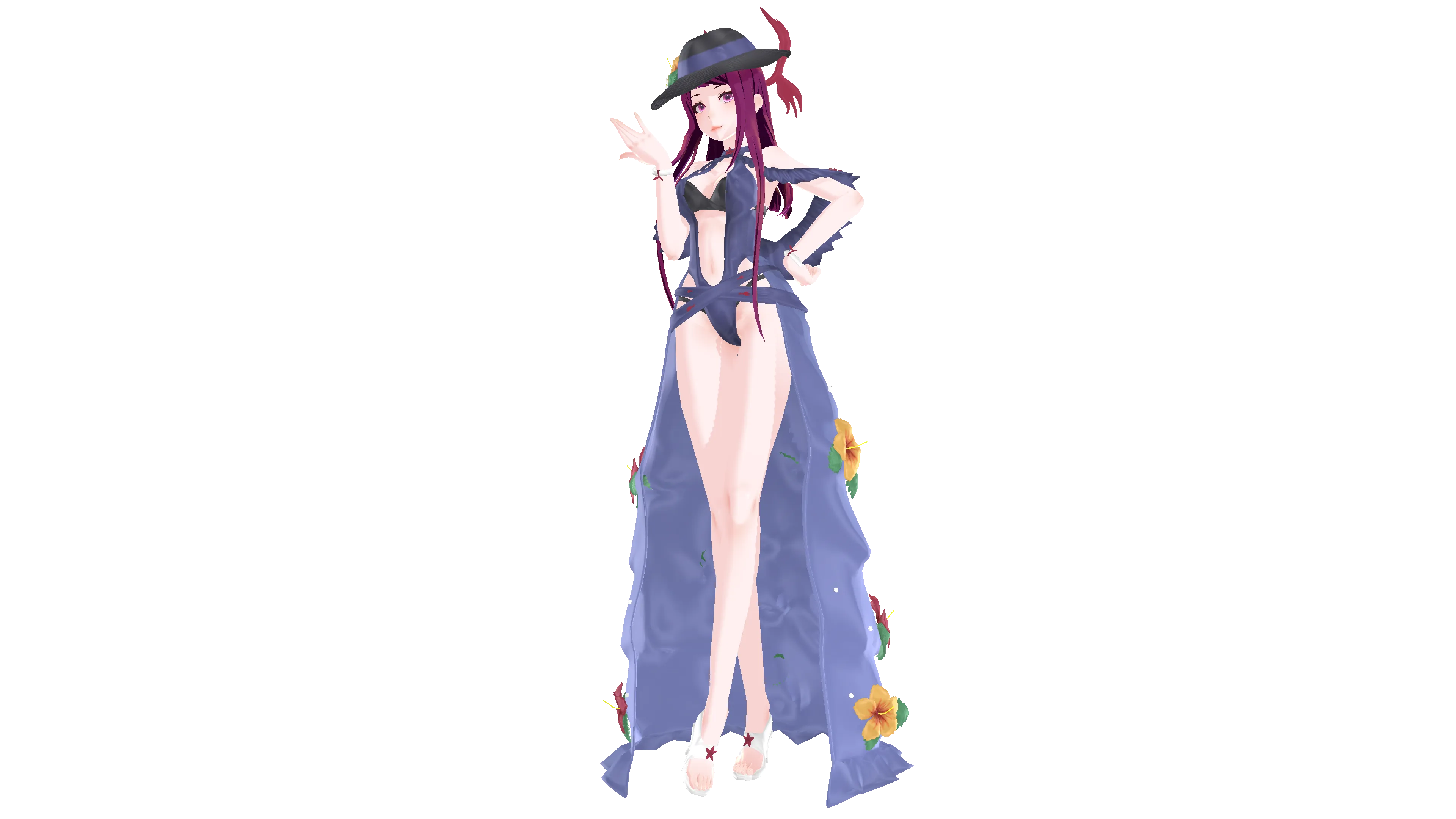 A 3D Model Of Summer Ivy