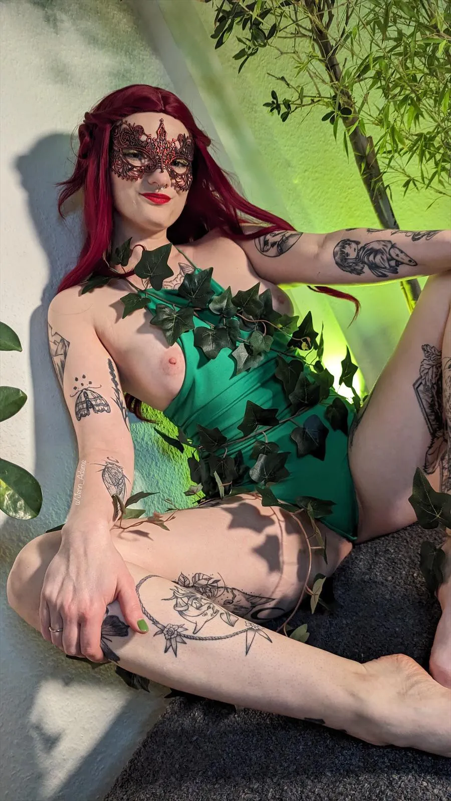 Poison Ivy from DC by Jenny Adams