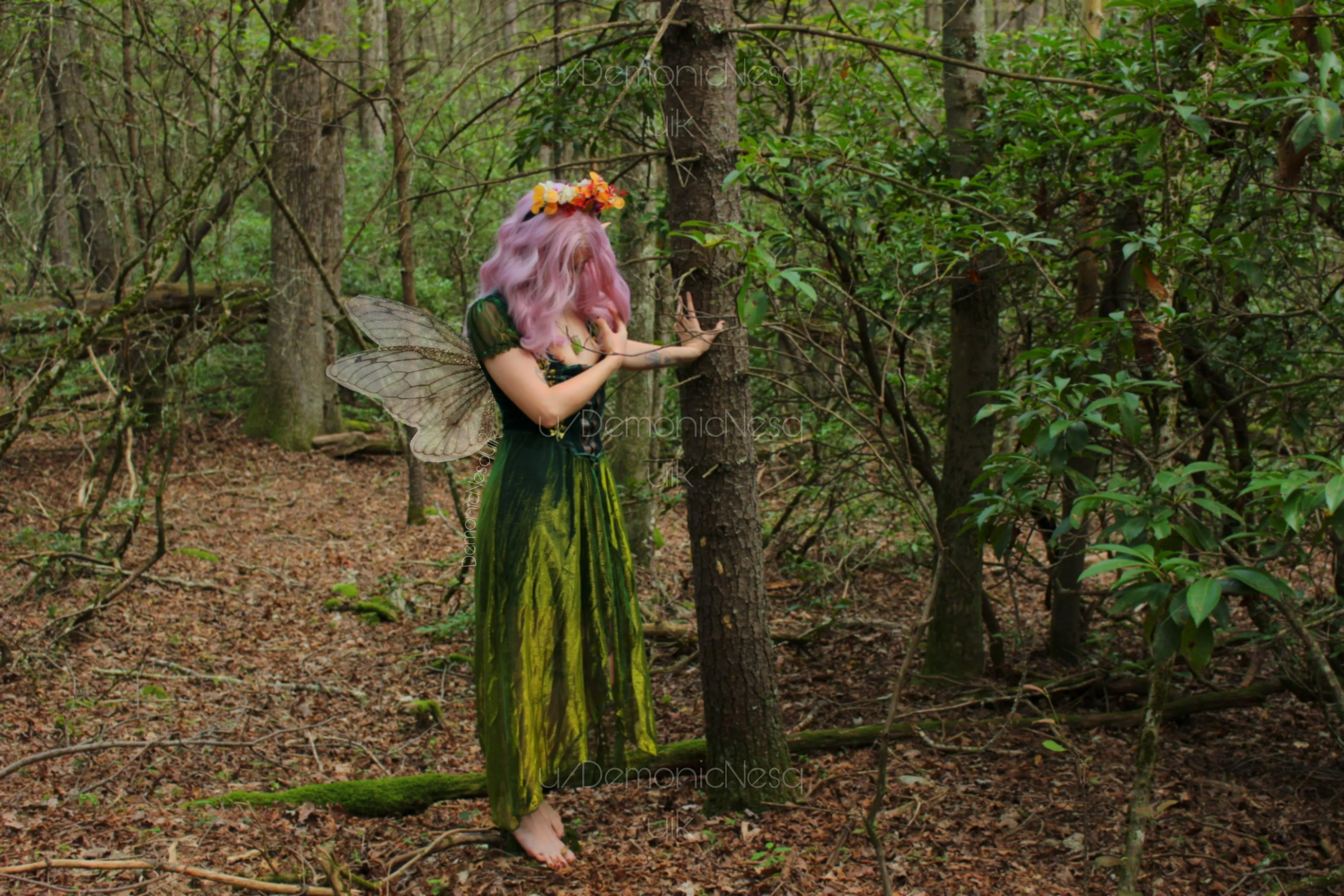 Flashing forest fairy