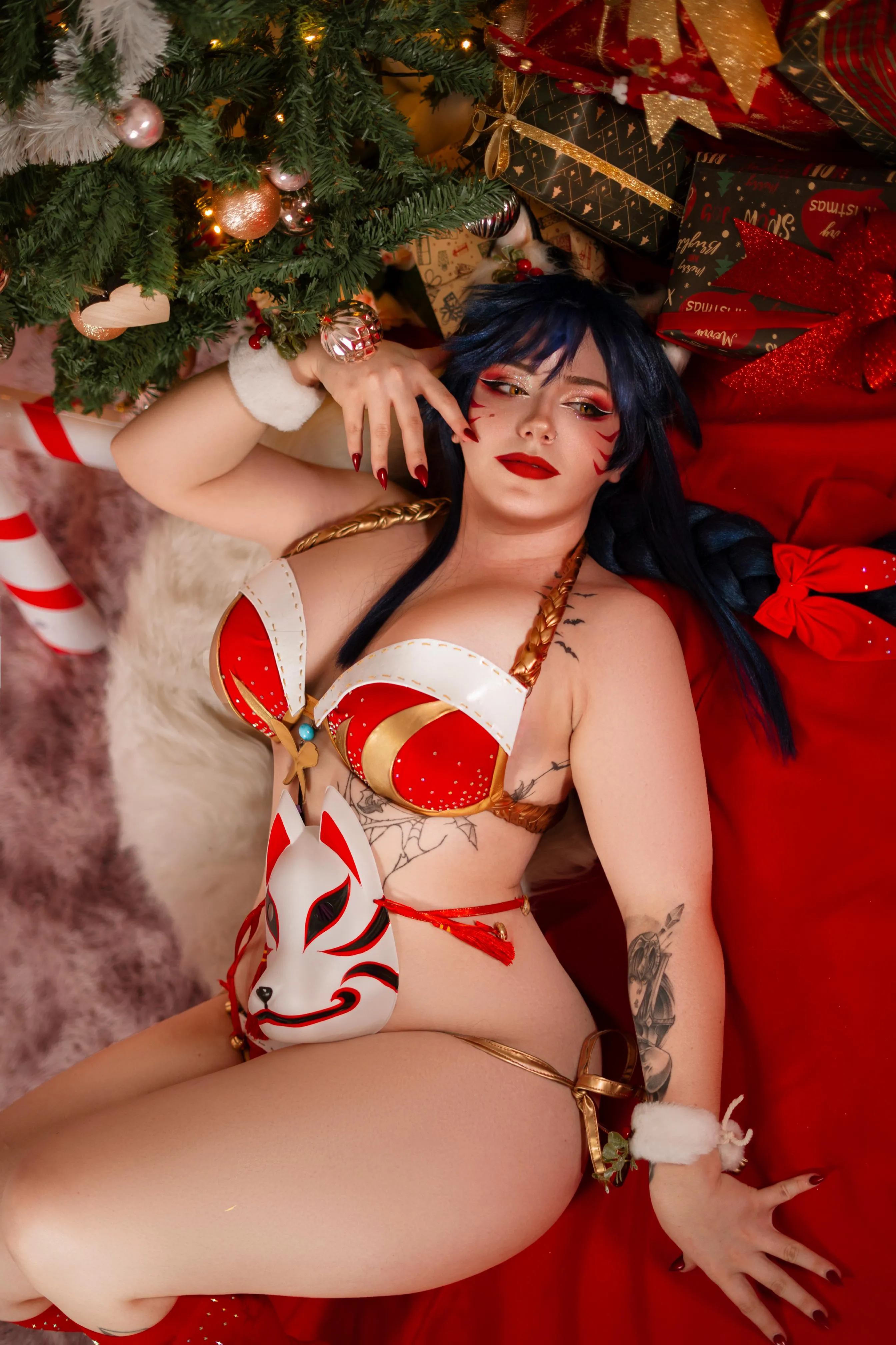 Ahri cosplay by Kuroitsune