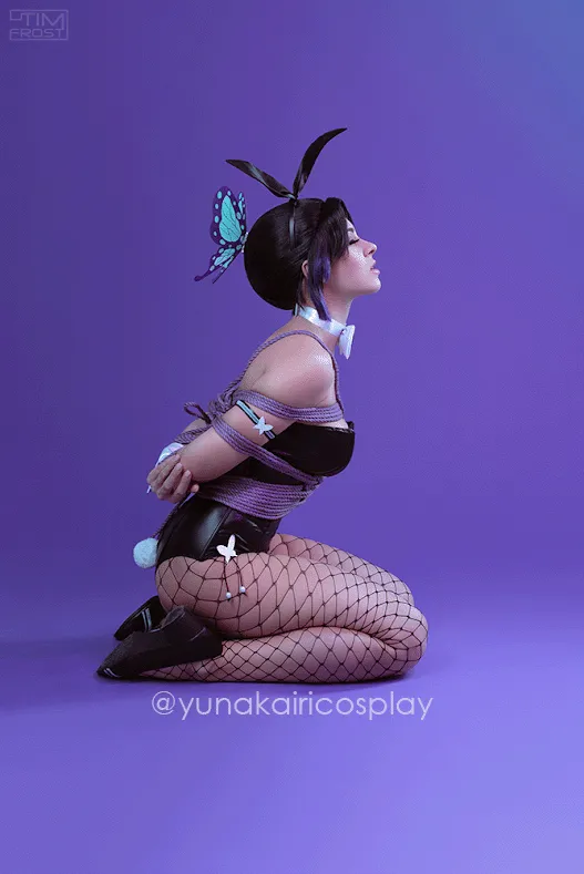 Shinobu Kocho shibari from Demon Slayer by Yuna Kairi