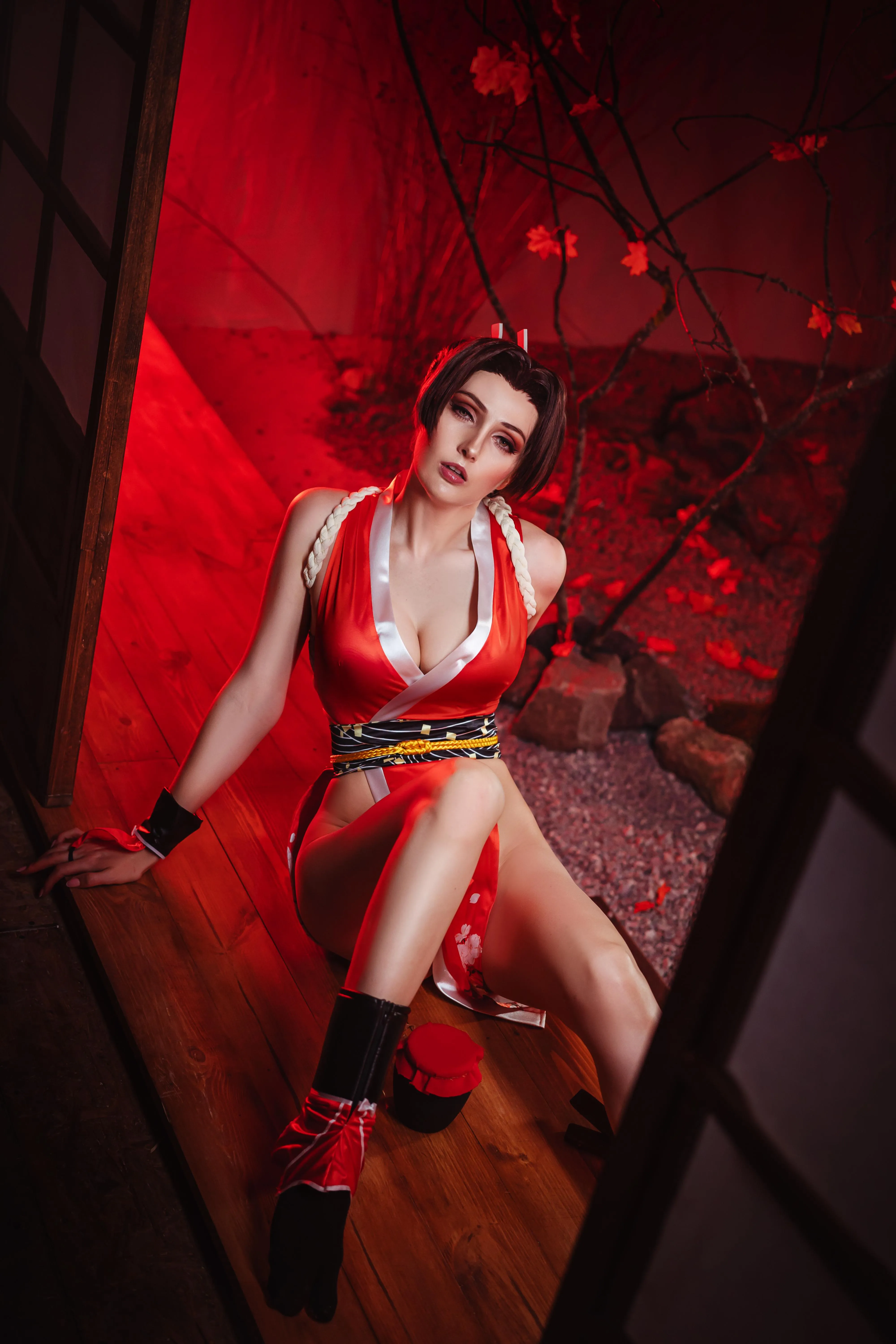 Mai Shiranui cosplay by BellatrixAiden