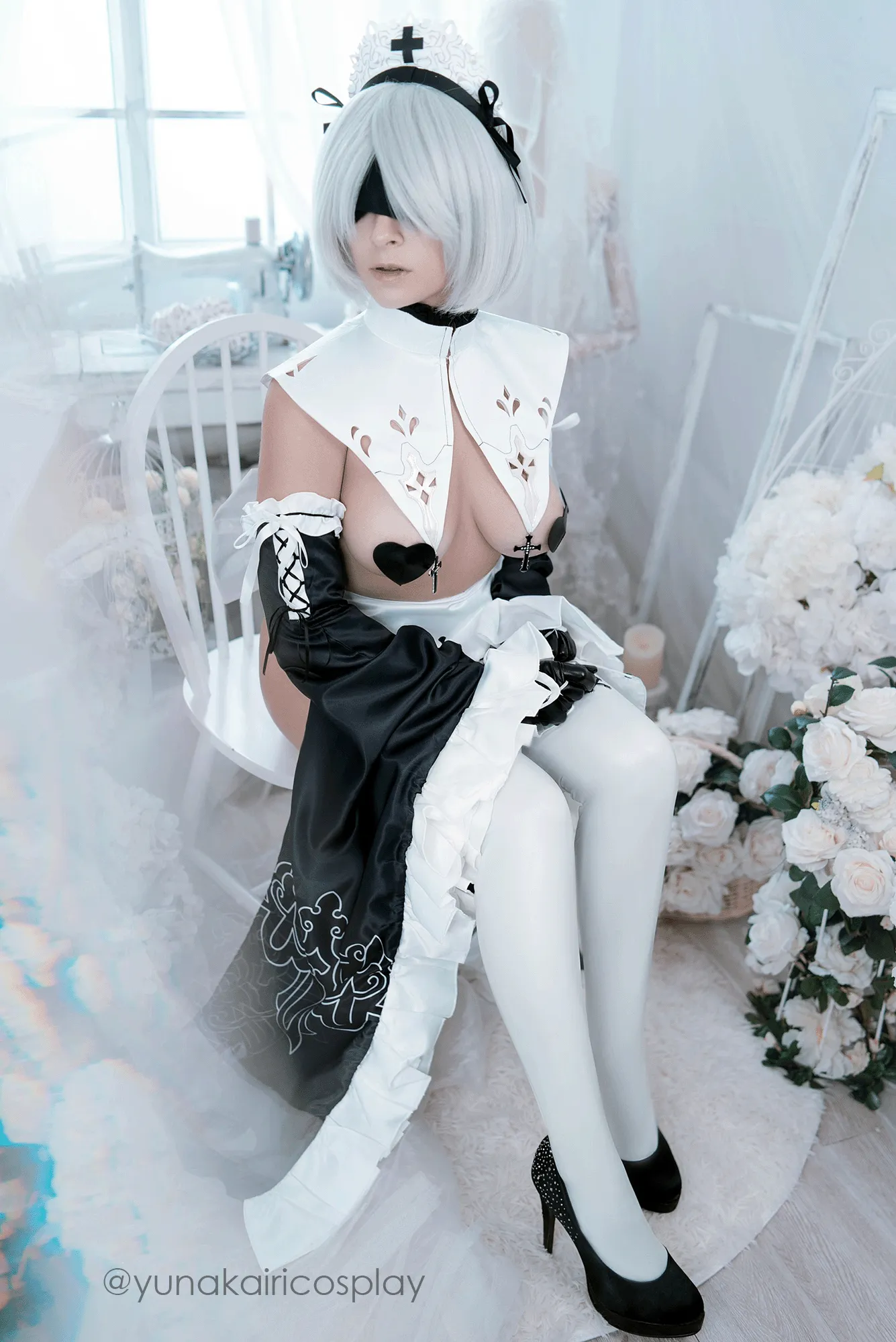 2B Holy Maid from NieR Automata by Yuna Kairi