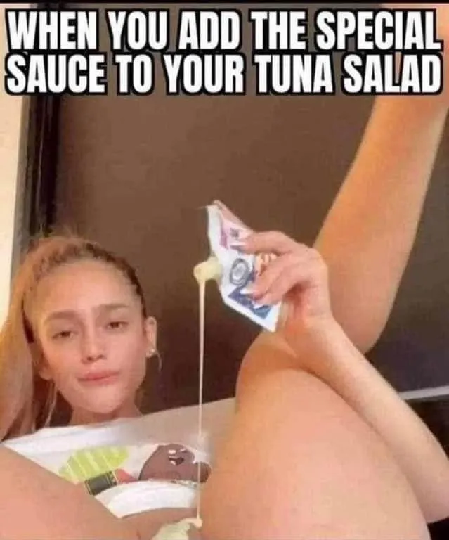 Sorry no sauce