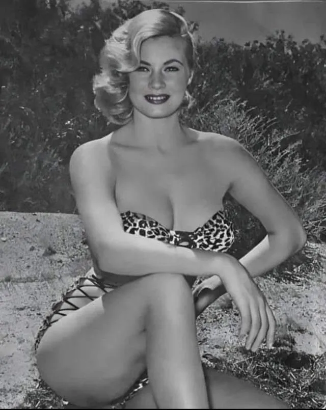 Anita Ekberg, 1950s.