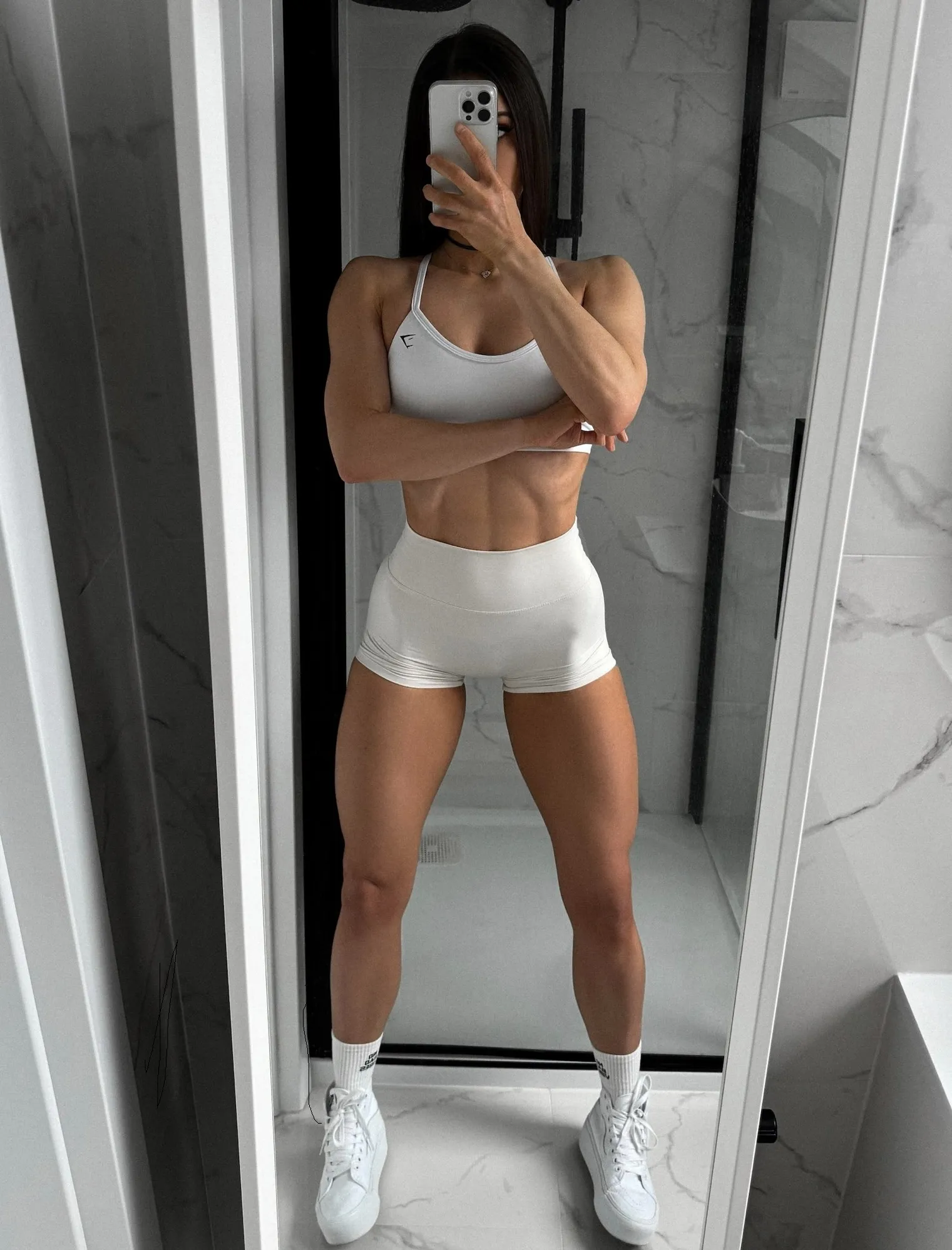 sexy fit gym girl