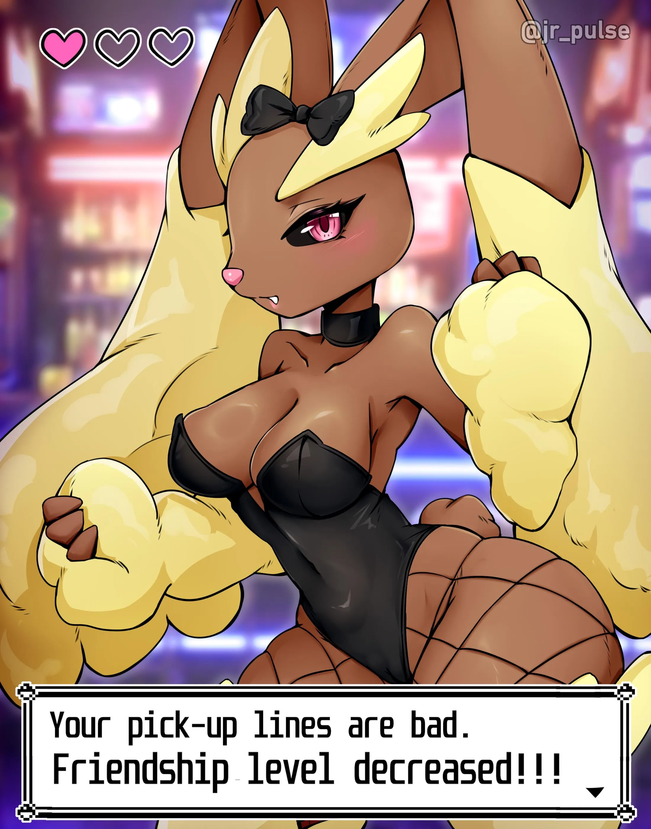 Lopunny appear in galgame jr_pulse