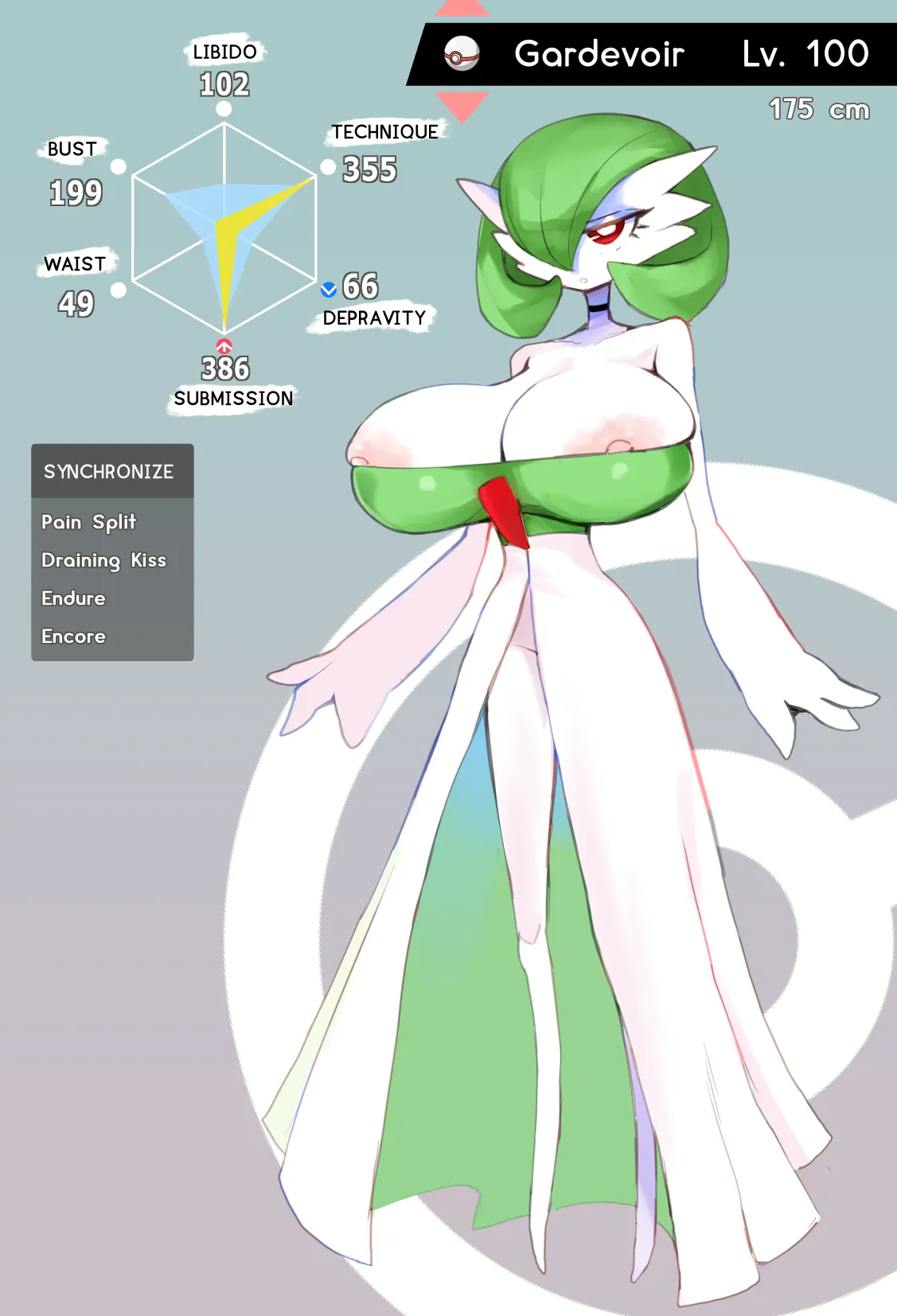 I maxed out my Gardevoir&#039;s stats OC