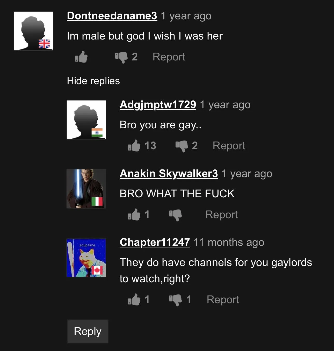 On a blowjob video