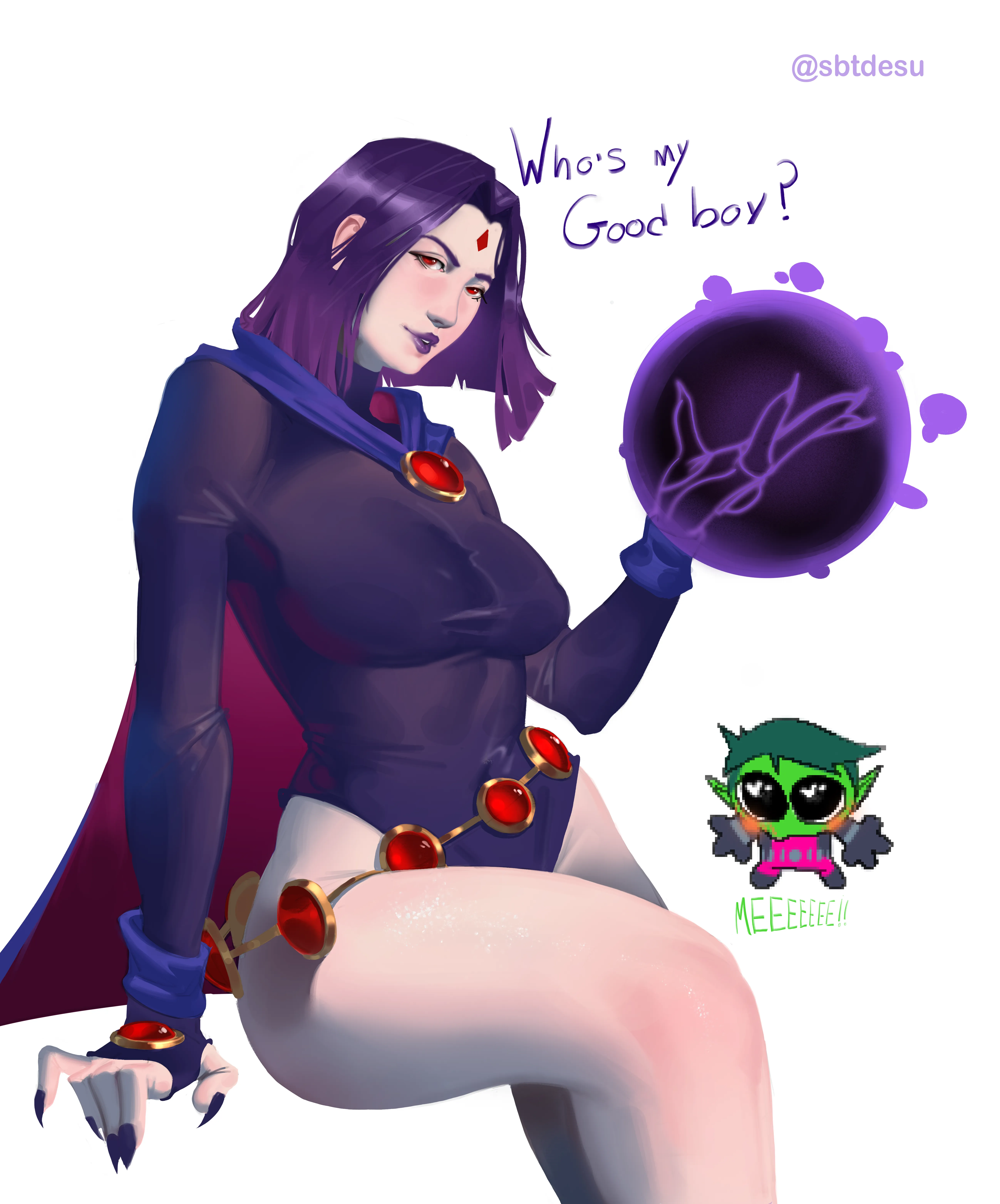 Raven sbtdesu Teen Titans